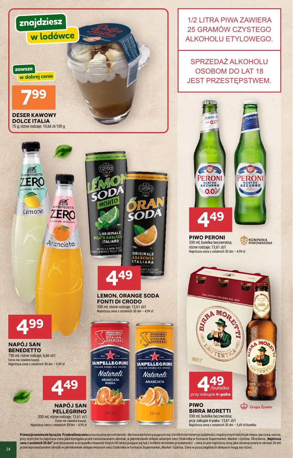 gazetka promocyjna Stokrotka Supermarket Włochy od kuchni - Strona 9