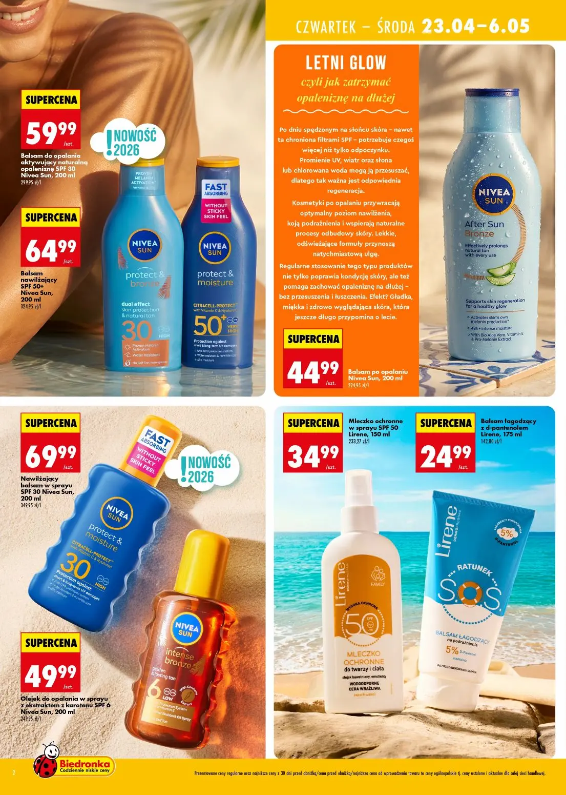 gazetka promocyjna Biedronka Najlepsze pod Słońcem - Strona 2
