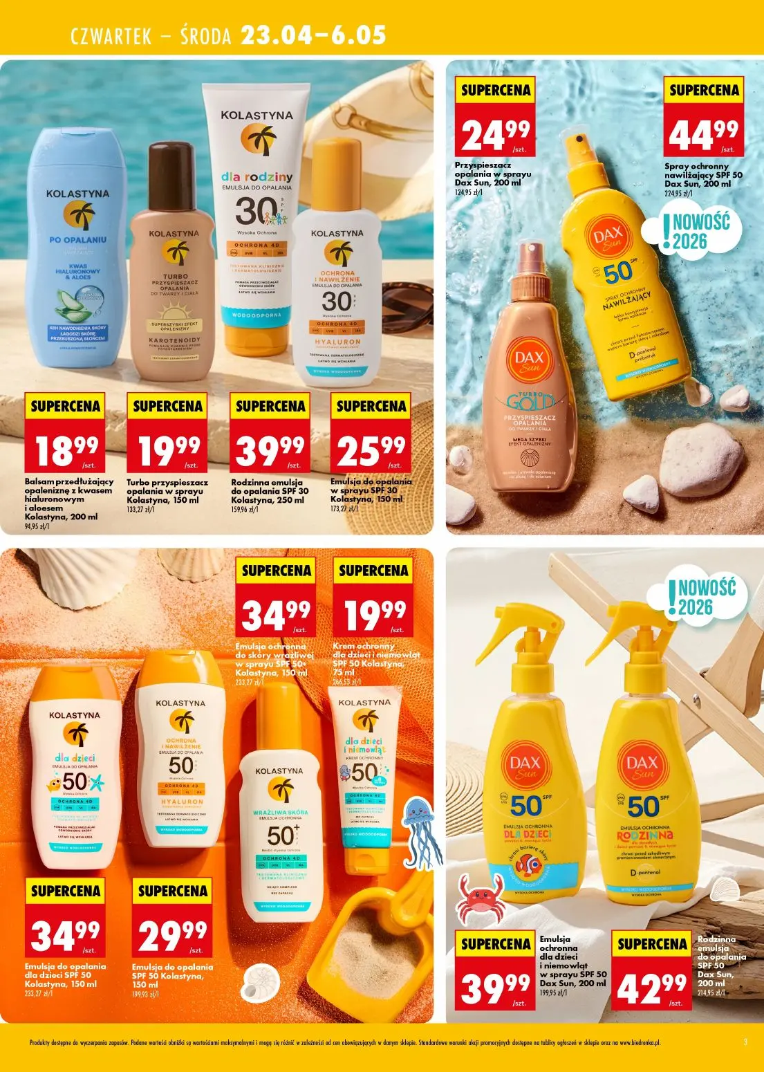 gazetka promocyjna Biedronka Najlepsze pod Słońcem - Strona 3