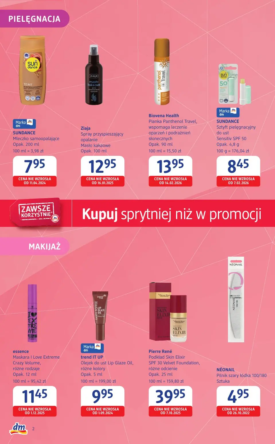 gazetka promocyjna Drogeria dm Zawsze korzystnie - Strona 2