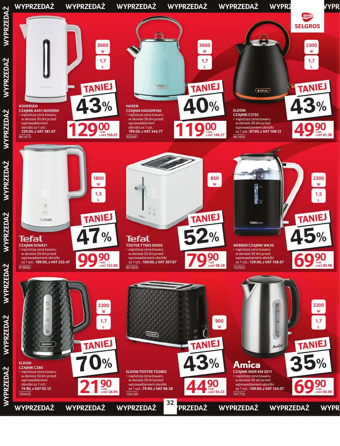 gazetka promocyjna SELGROS Oferta Przemysłowa - Strona 34