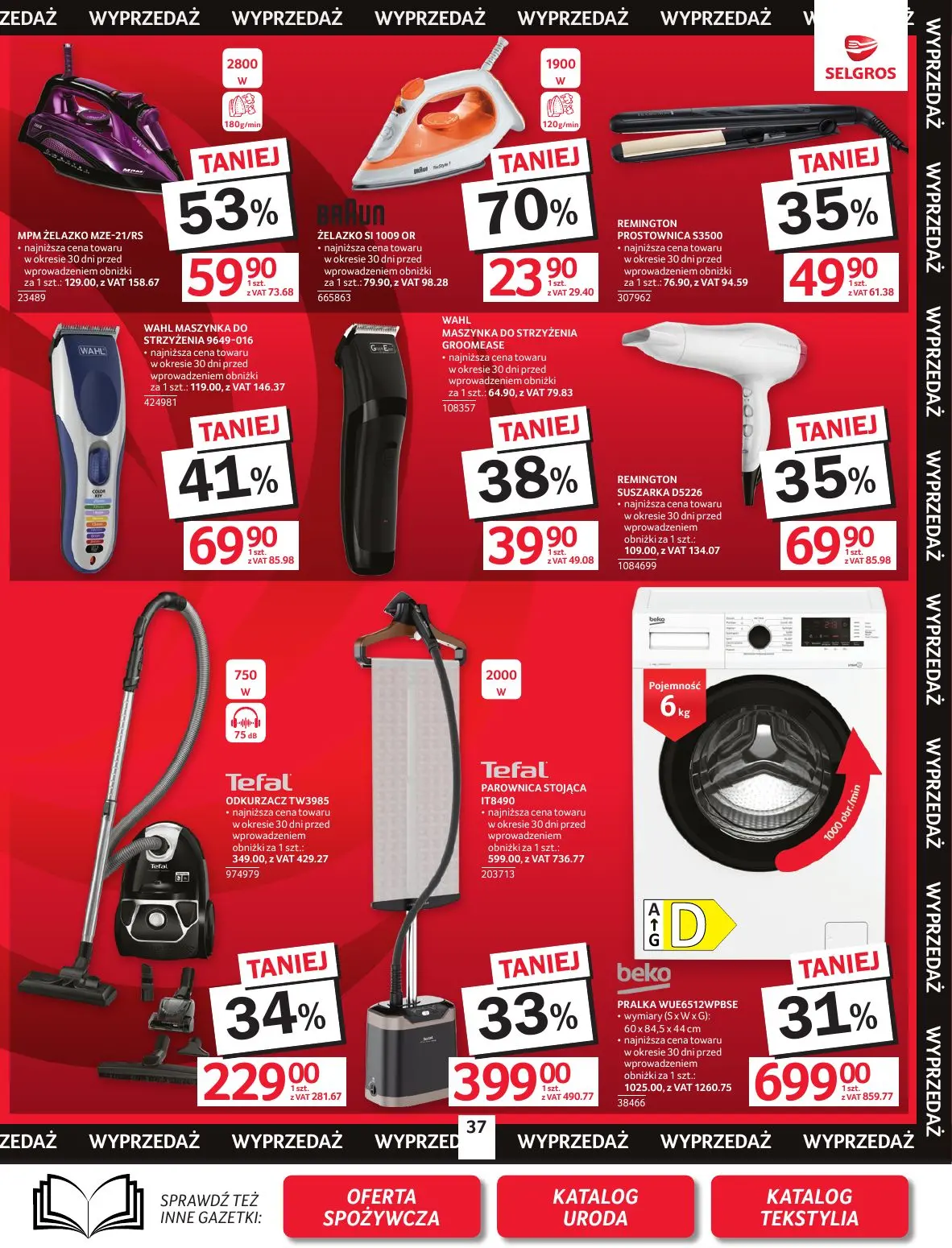 gazetka promocyjna SELGROS Oferta Przemysłowa - Strona 39