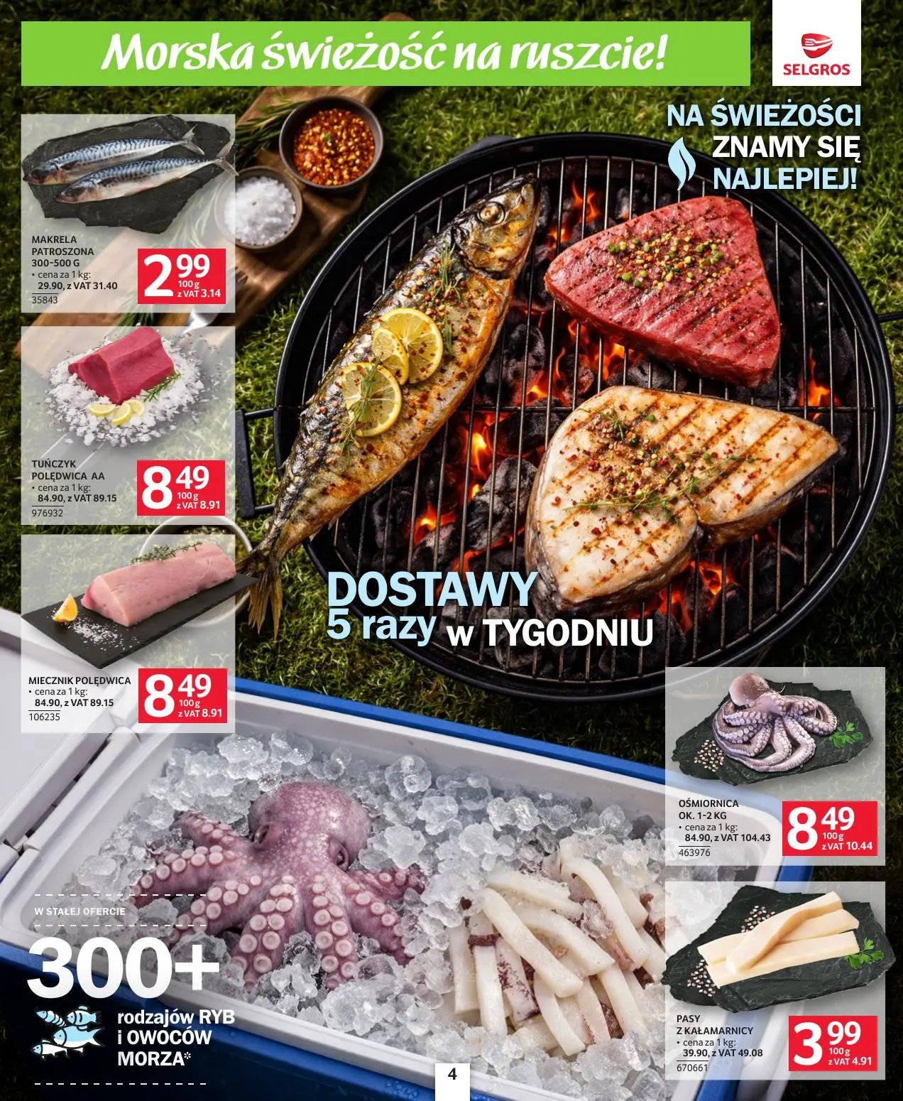 gazetka promocyjna SELGROS Katalog Grillove smaki! - Strona 4