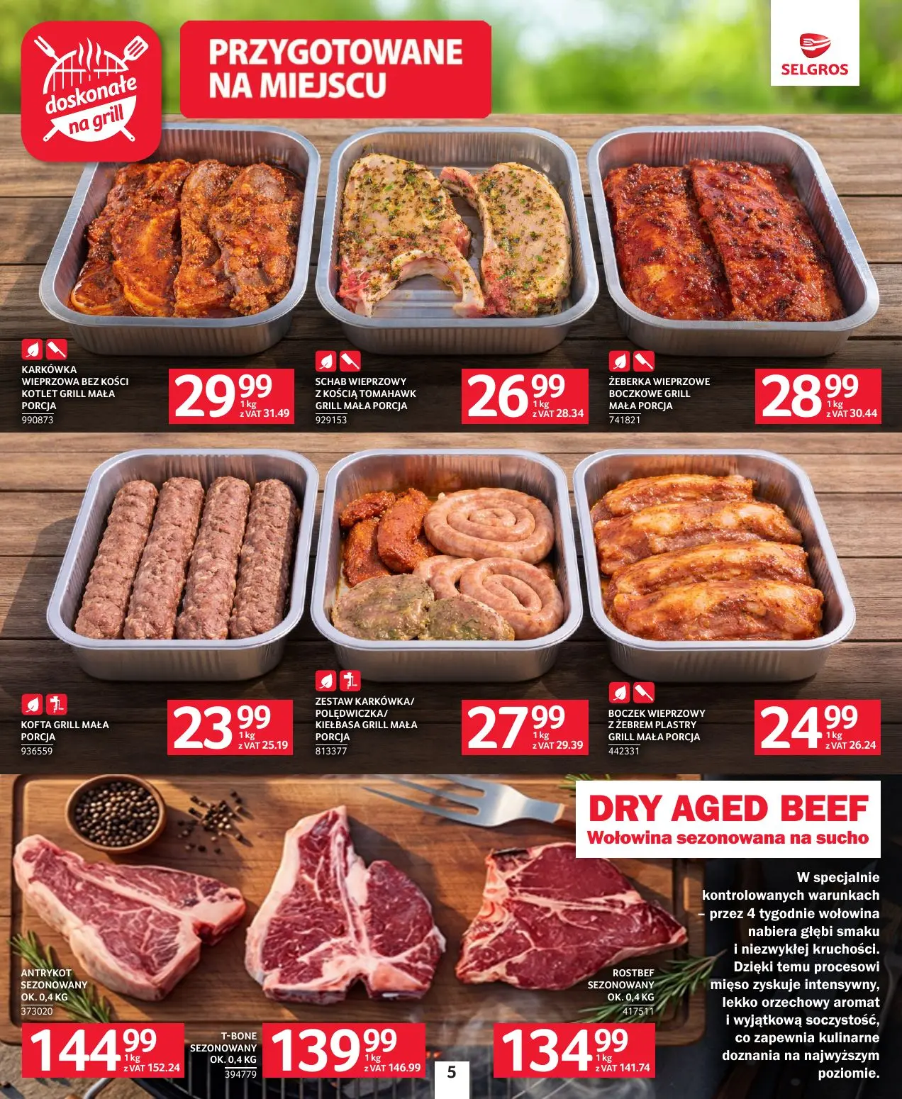 gazetka promocyjna SELGROS Katalog Grillove smaki! - Strona 5