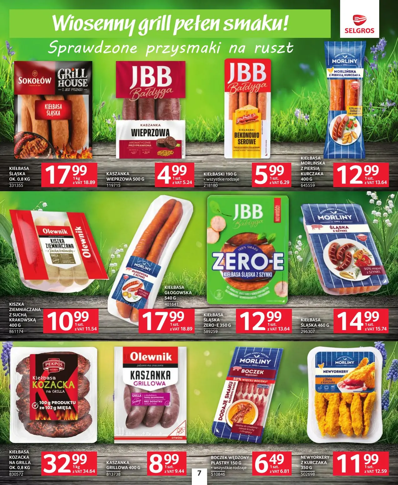 gazetka promocyjna SELGROS Katalog Grillove smaki! - Strona 7