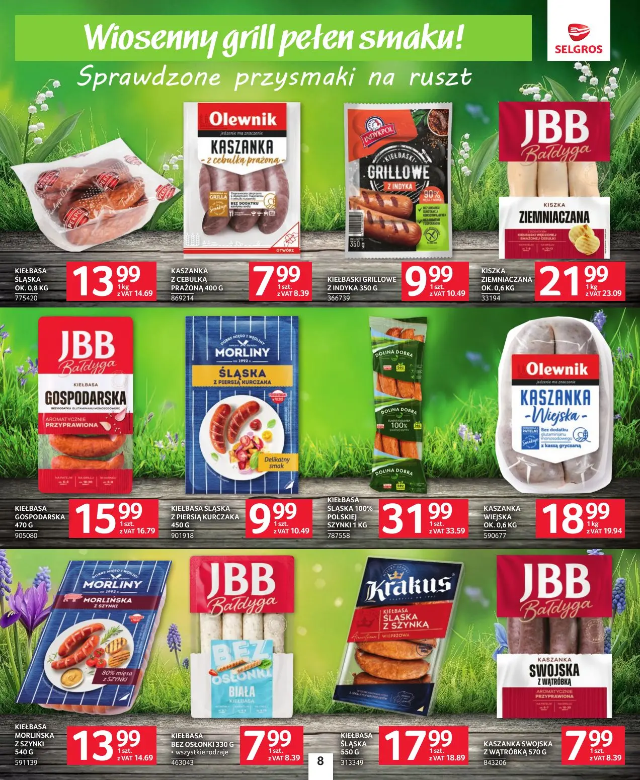 gazetka promocyjna SELGROS Katalog Grillove smaki! - Strona 8