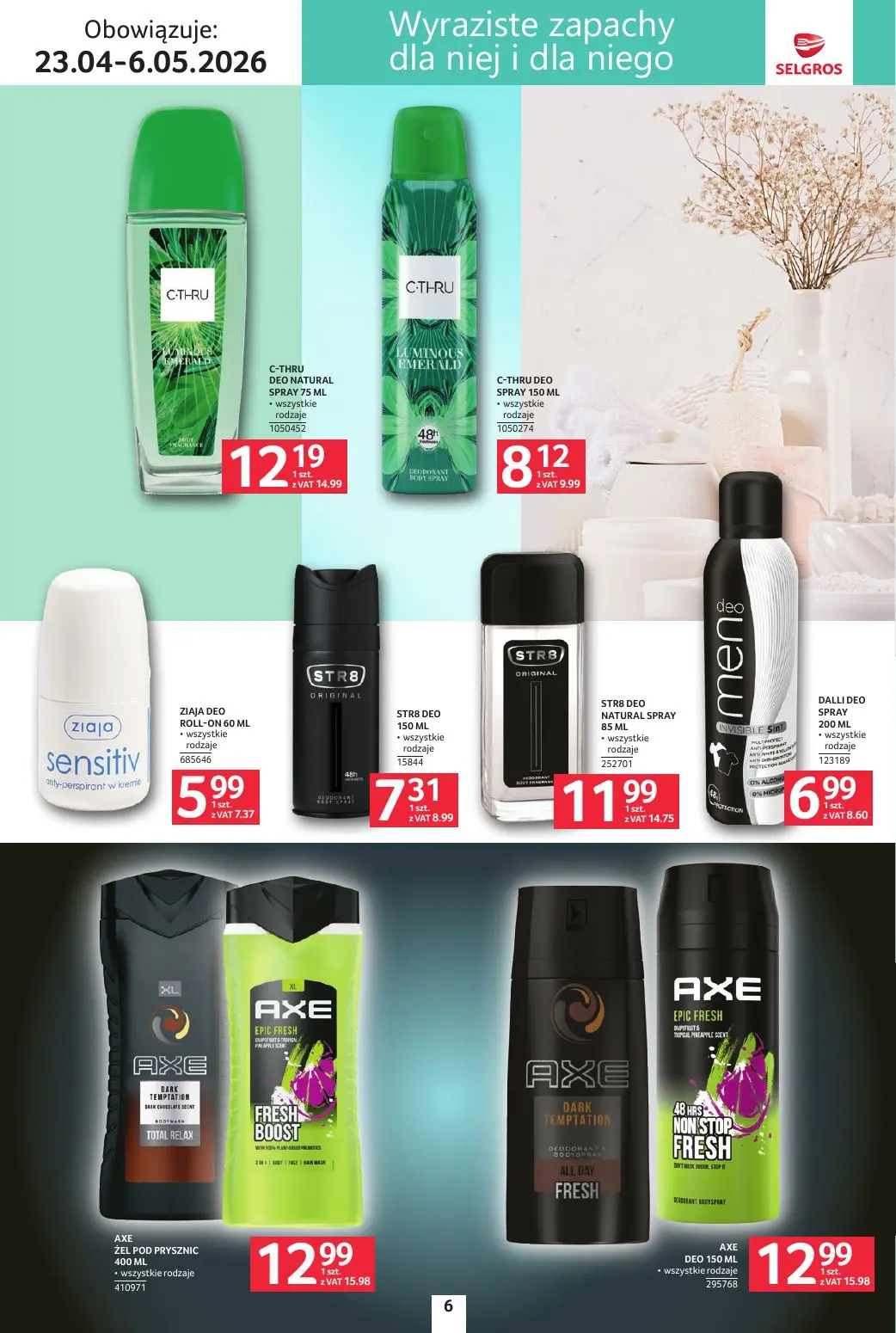 gazetka promocyjna SELGROS Katalog Uroda - Strona 6