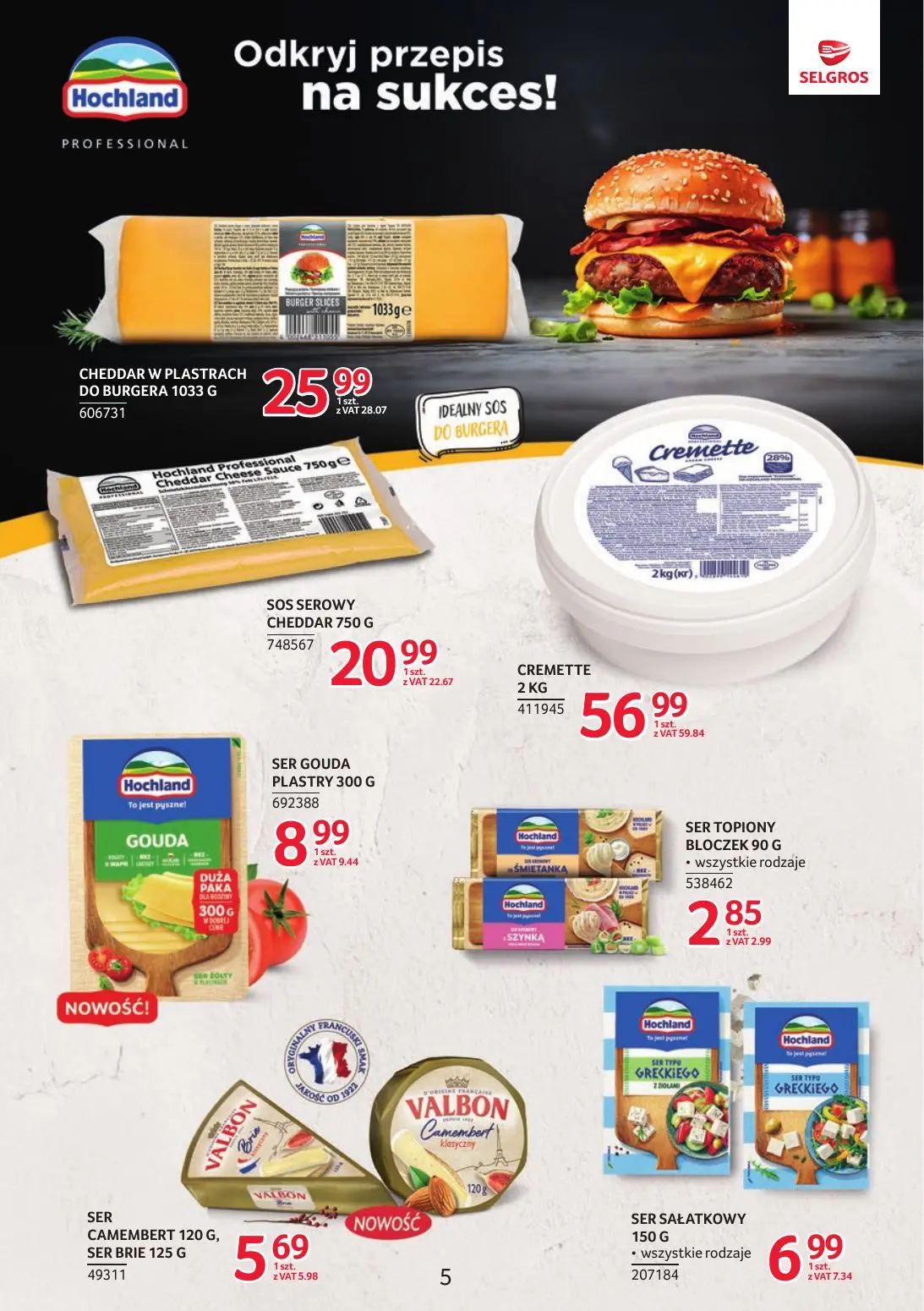 gazetka promocyjna SELGROS Markowe Produkty - Strona 5