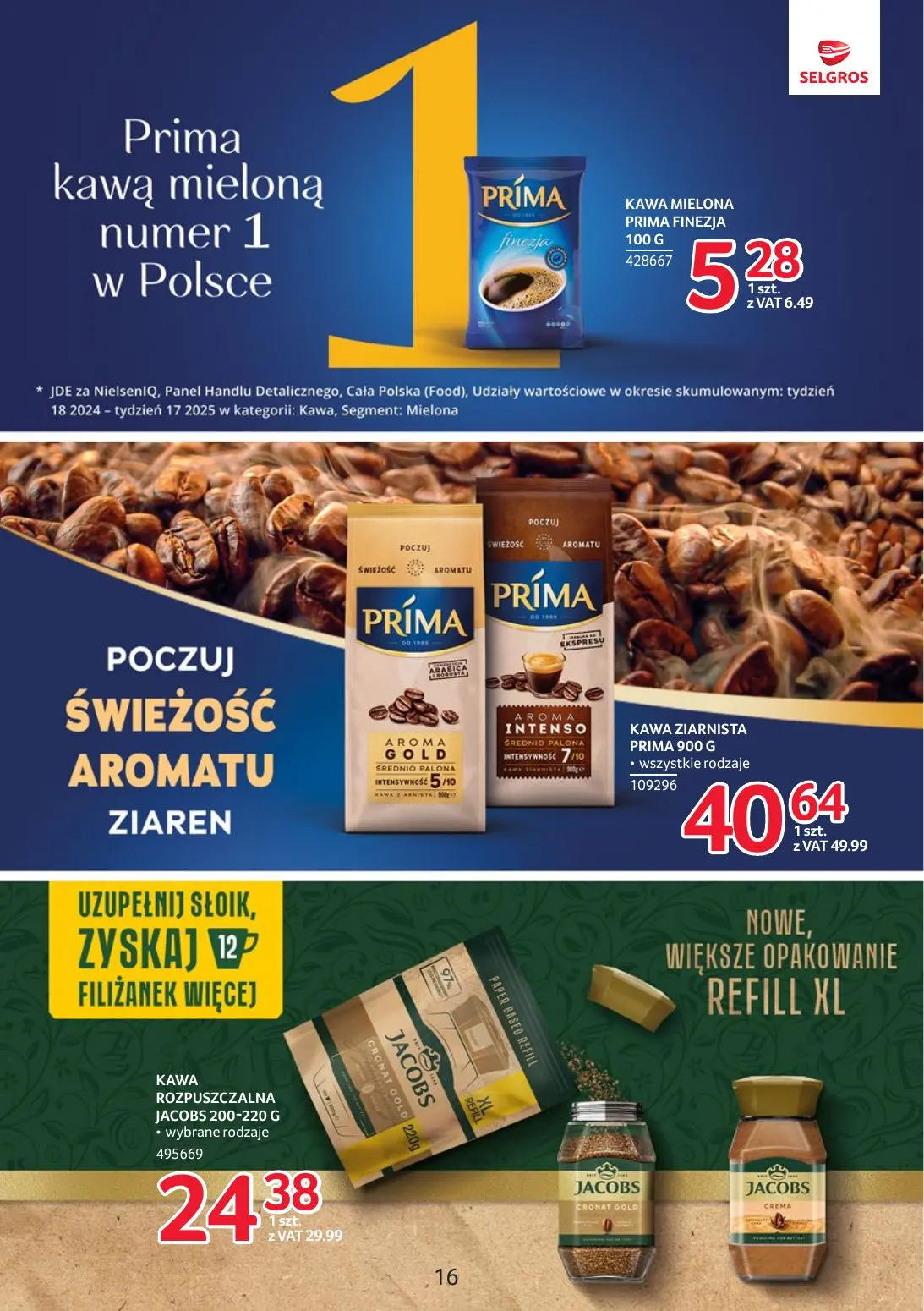 gazetka promocyjna SELGROS Markowe Produkty - Strona 16