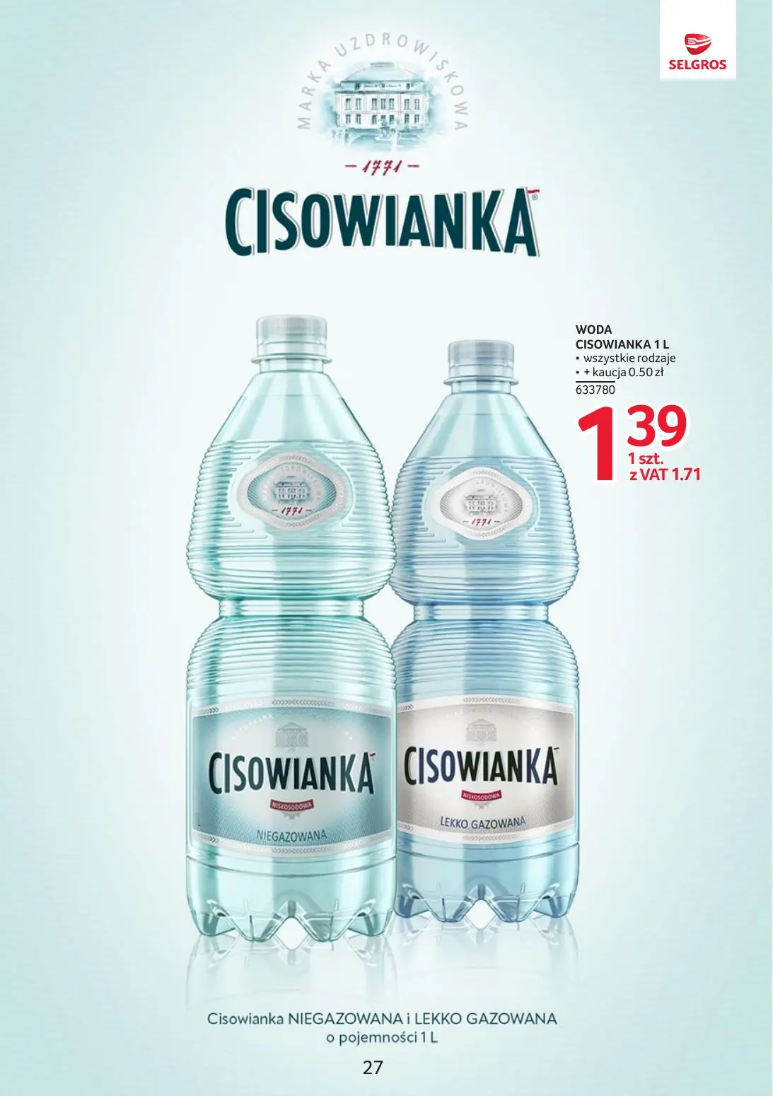 gazetka promocyjna SELGROS Markowe Produkty - Strona 27