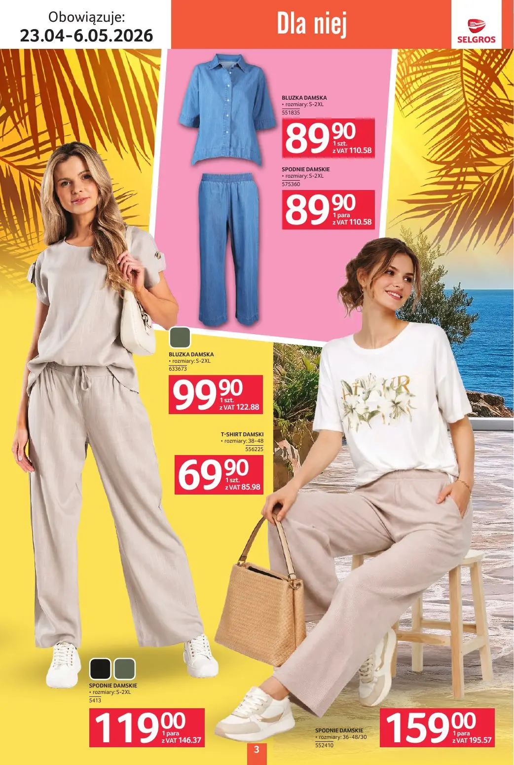 gazetka promocyjna SELGROS Katalog Tekstylia - Strona 3