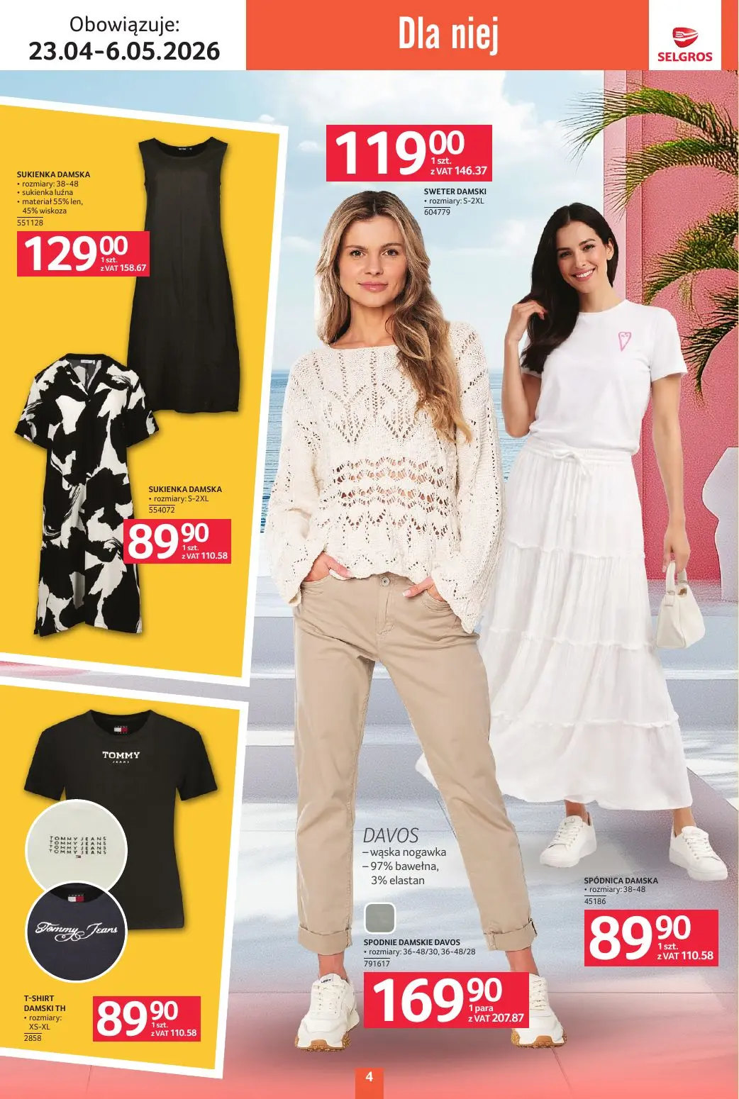 gazetka promocyjna SELGROS Katalog Tekstylia - Strona 4