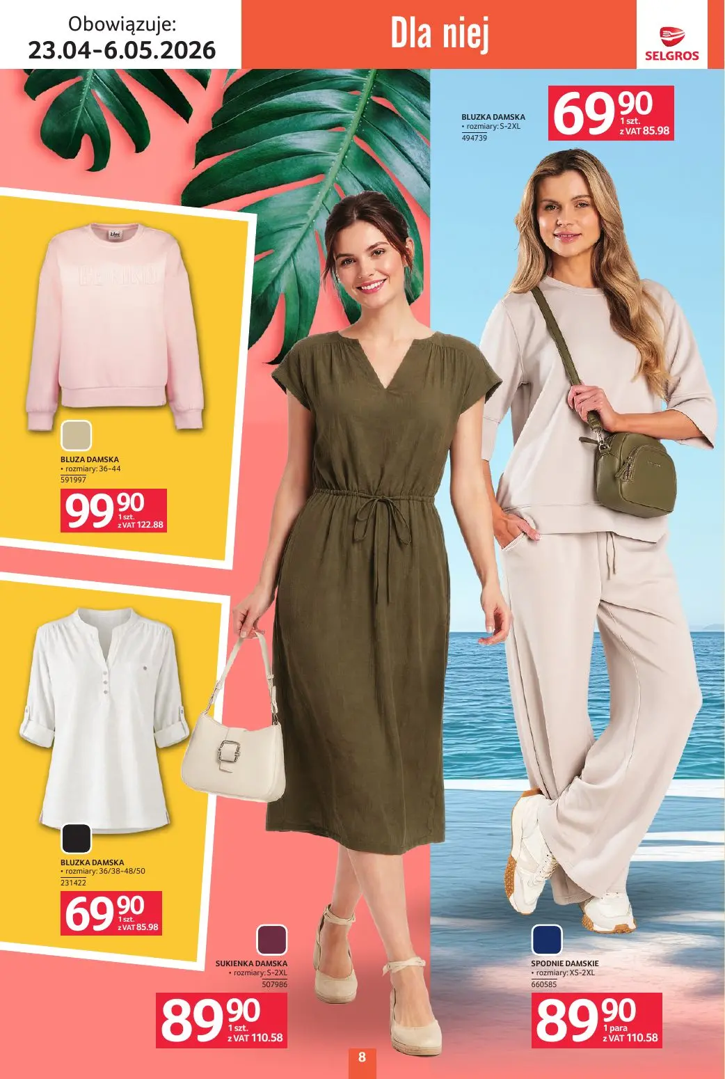 gazetka promocyjna SELGROS Katalog Tekstylia - Strona 8