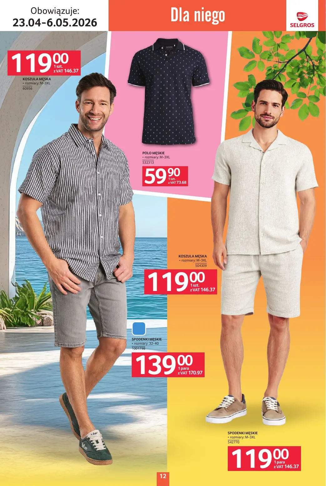 gazetka promocyjna SELGROS Katalog Tekstylia - Strona 12