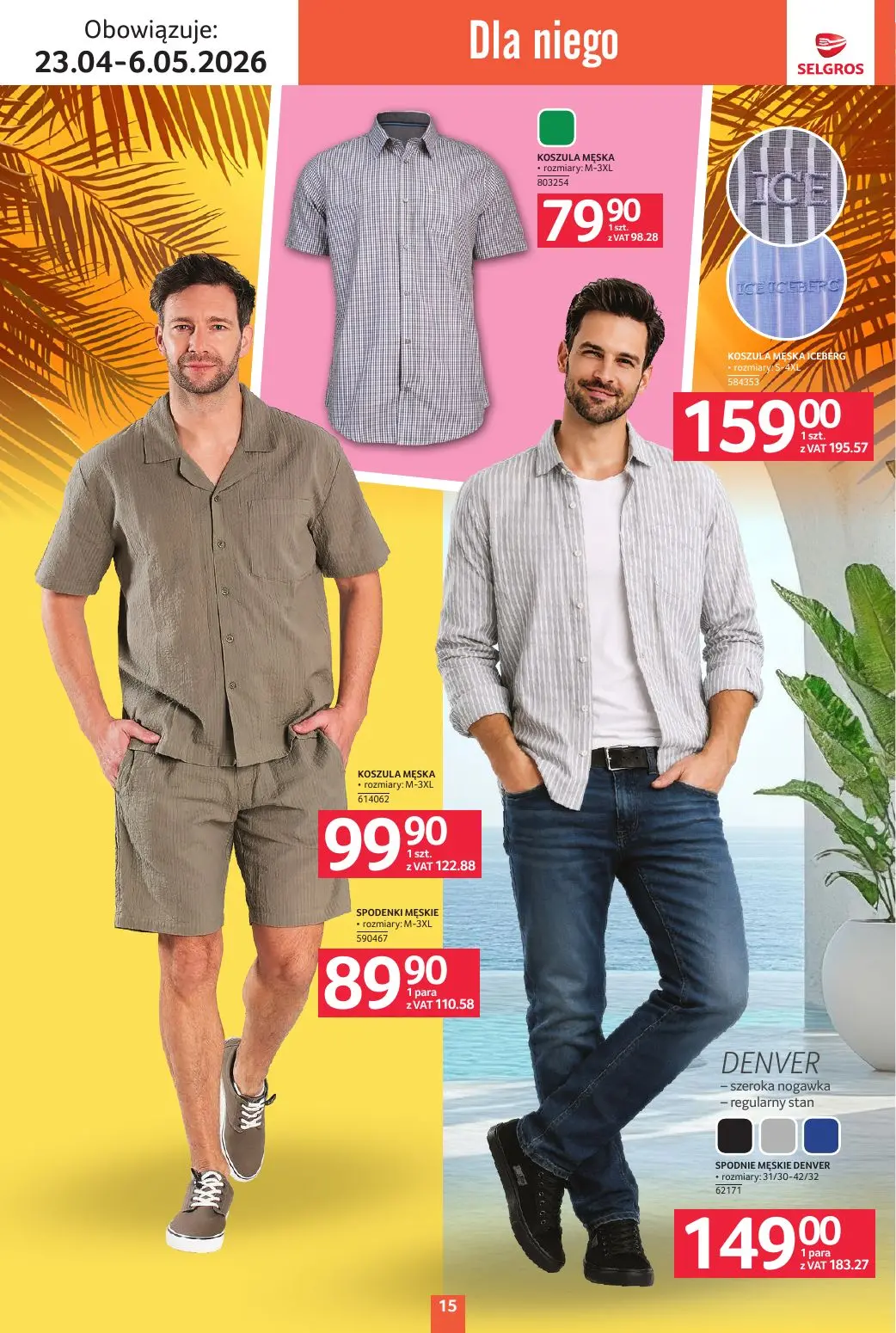 gazetka promocyjna SELGROS Katalog Tekstylia - Strona 15