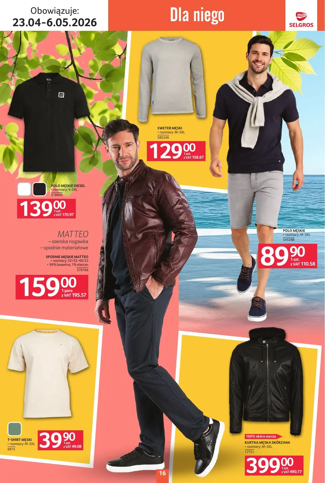 gazetka promocyjna SELGROS Katalog Tekstylia - Strona 16