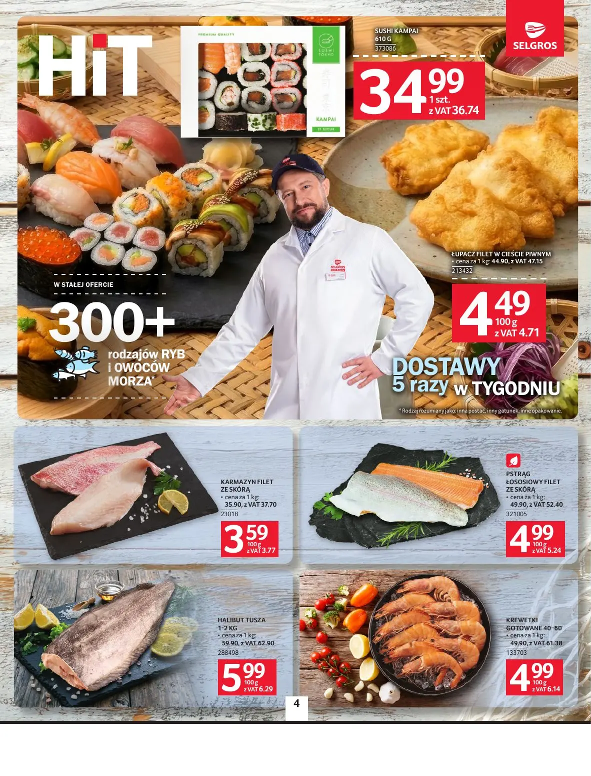 gazetka promocyjna SELGROS Oferta Spożywcza
 - Strona 4