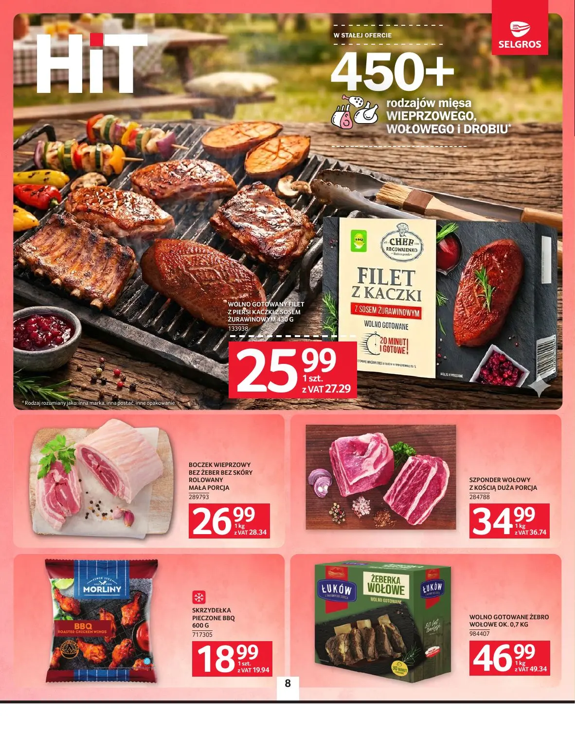 gazetka promocyjna SELGROS Oferta Spożywcza
 - Strona 8