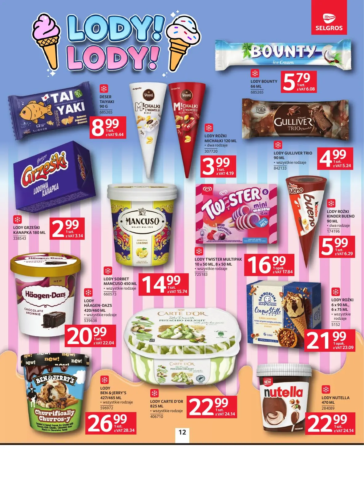 gazetka promocyjna SELGROS Oferta Spożywcza
 - Strona 12