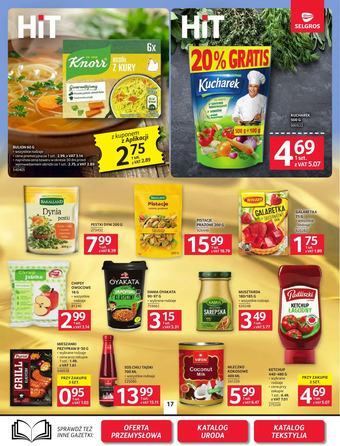 gazetka promocyjna SELGROS Oferta Spożywcza
 - Strona 17