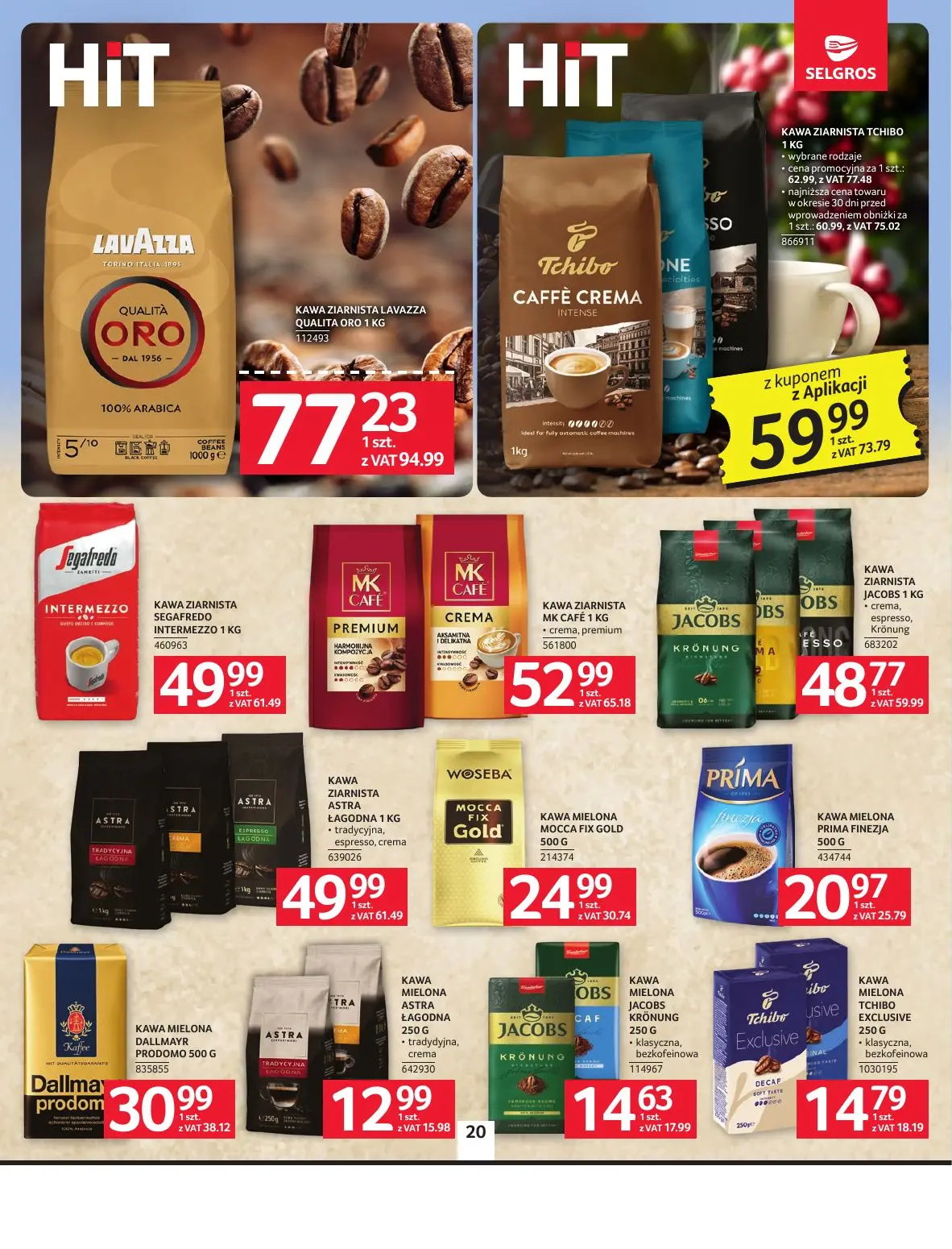 gazetka promocyjna SELGROS Oferta Spożywcza
 - Strona 20