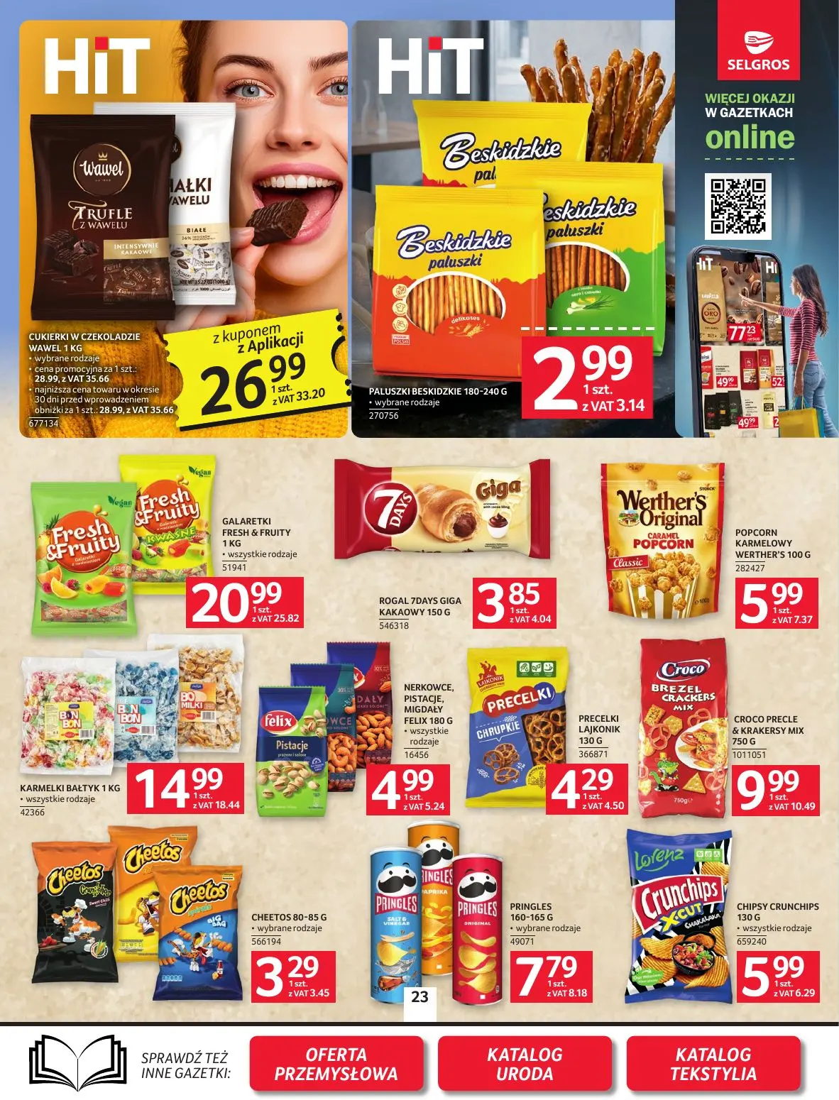 gazetka promocyjna SELGROS Oferta Spożywcza
 - Strona 23