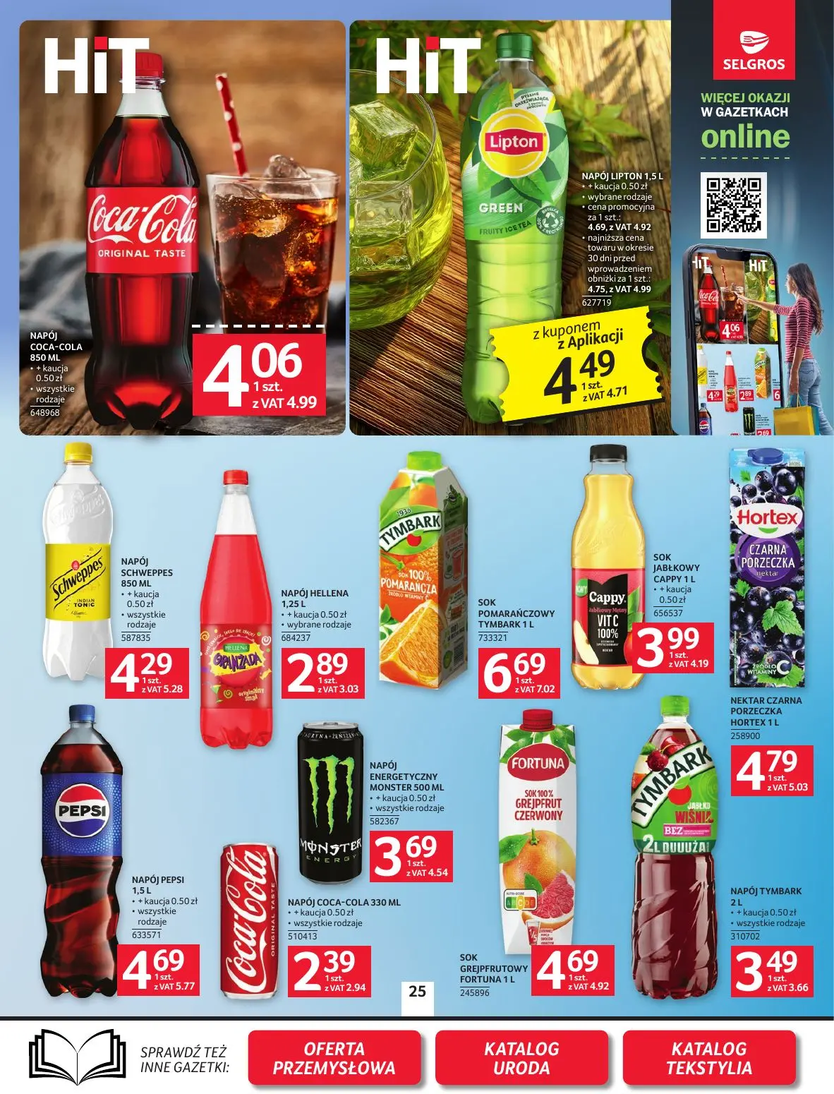 gazetka promocyjna SELGROS Oferta Spożywcza
 - Strona 25