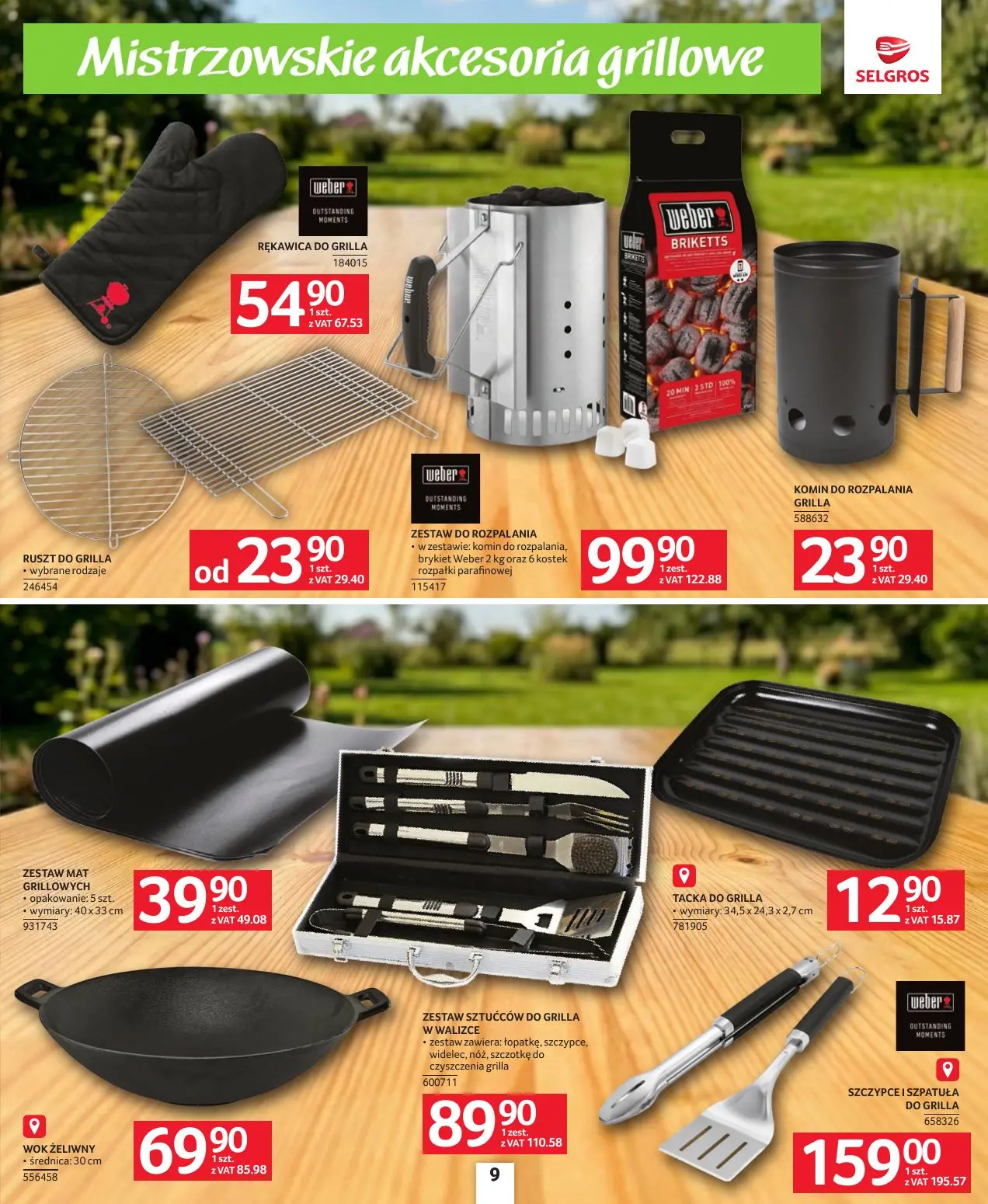 gazetka promocyjna SELGROS Katalog Majówka czas start! - Strona 9