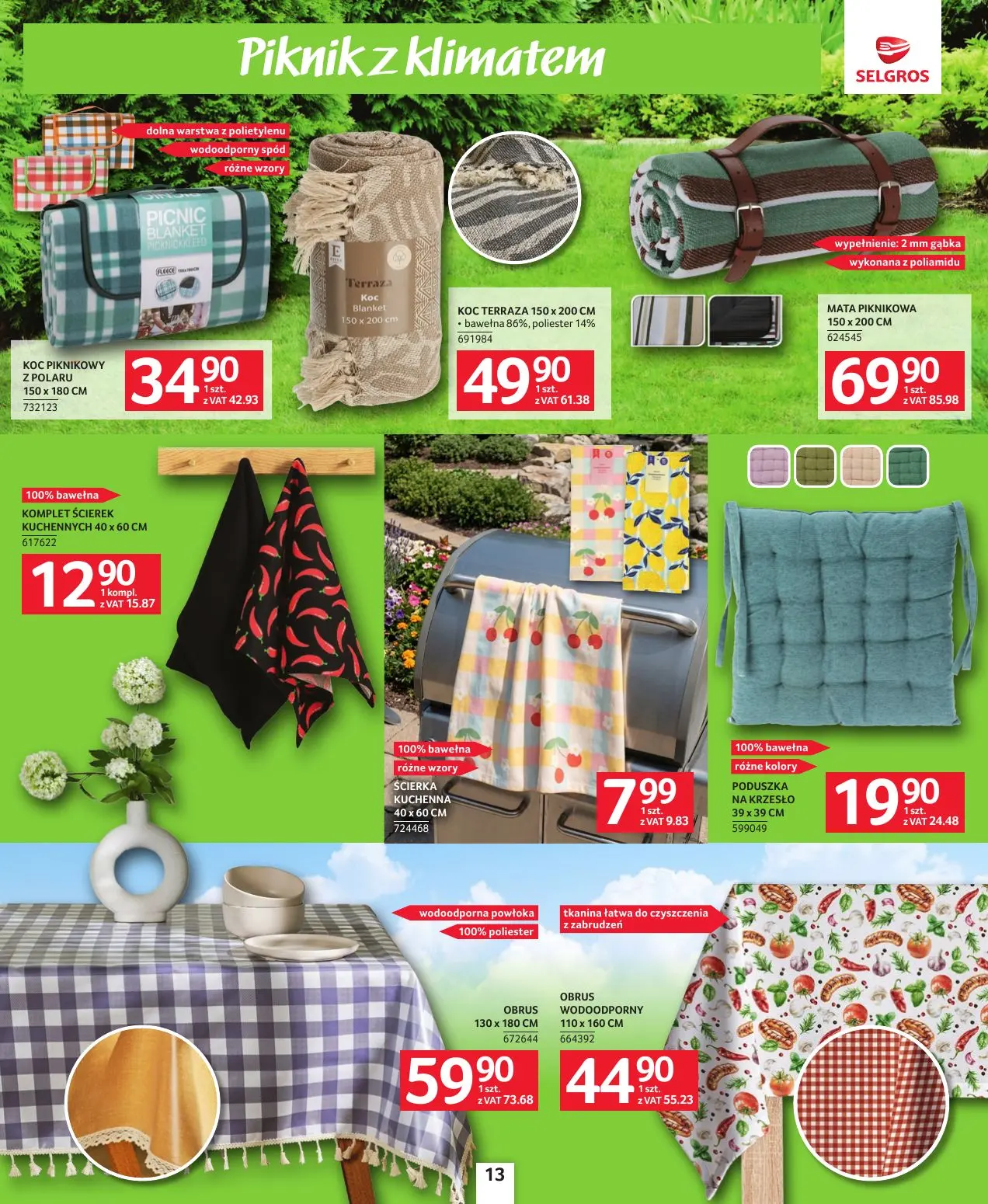 gazetka promocyjna SELGROS Katalog Majówka czas start! - Strona 13