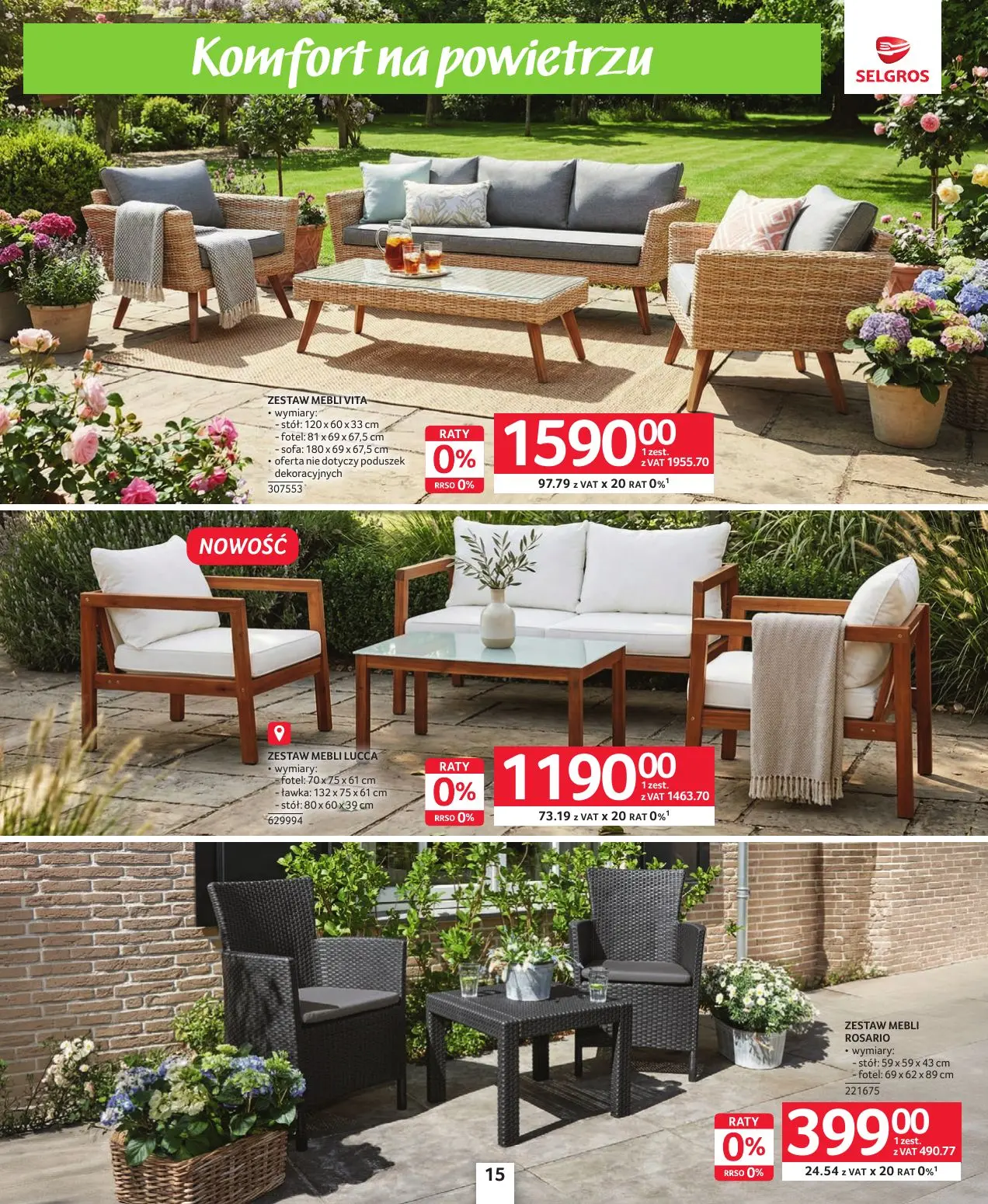 gazetka promocyjna SELGROS Katalog Majówka czas start! - Strona 15