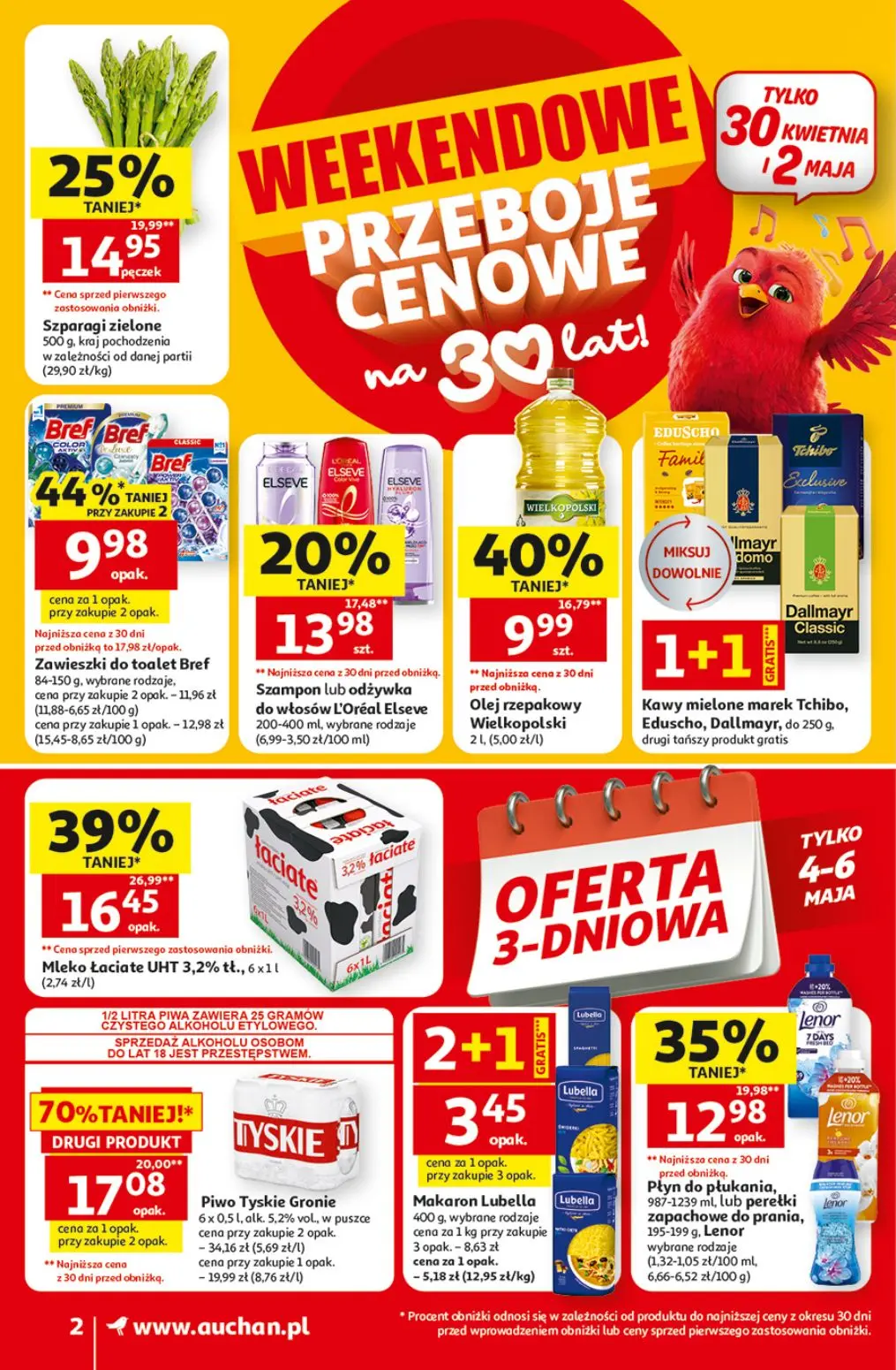 gazetka promocyjna Auchan Supermarket Ceny tak niskie, że usiądziesz - Strona 2