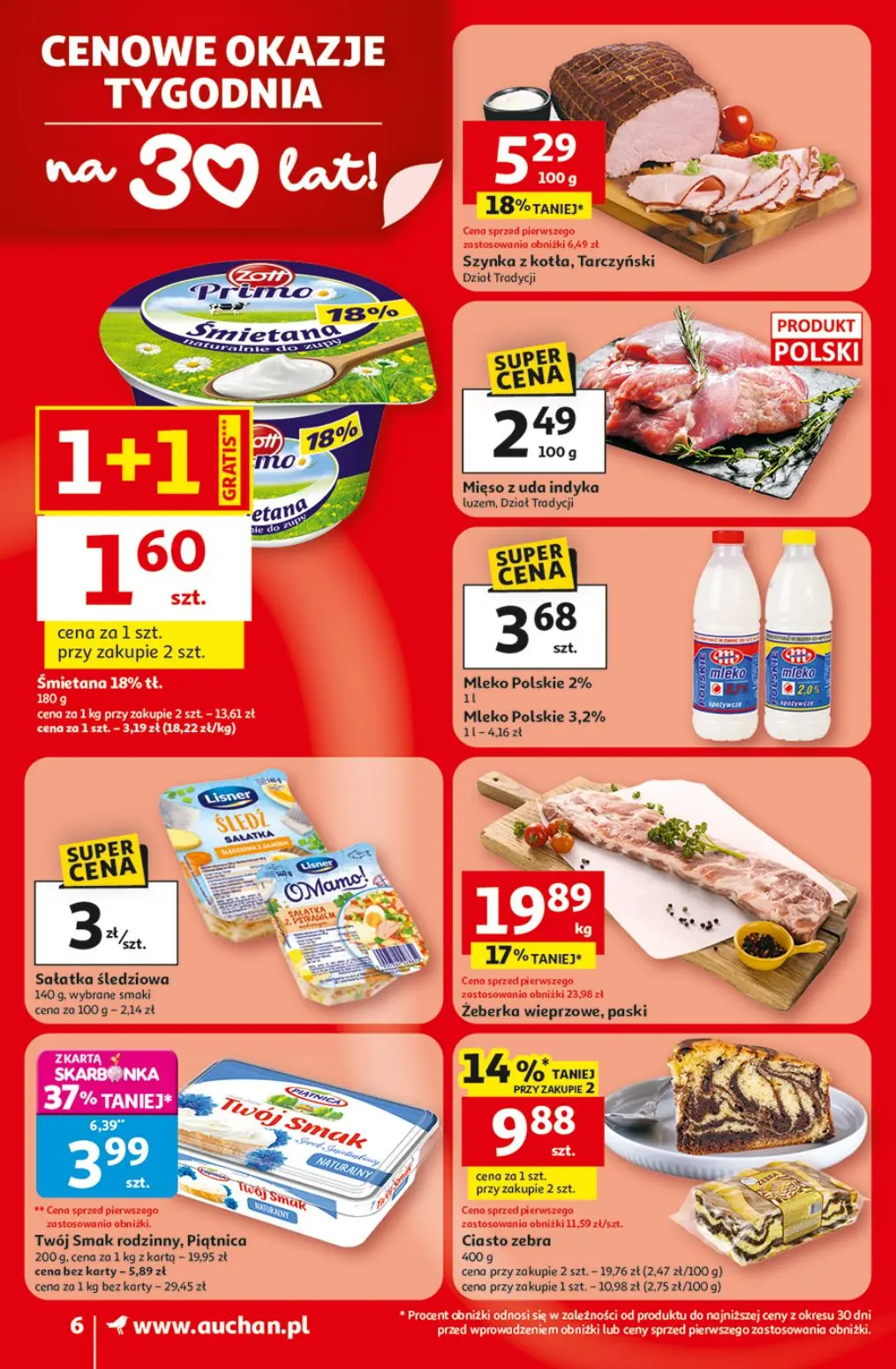 gazetka promocyjna Auchan Supermarket Ceny tak niskie, że usiądziesz - Strona 6