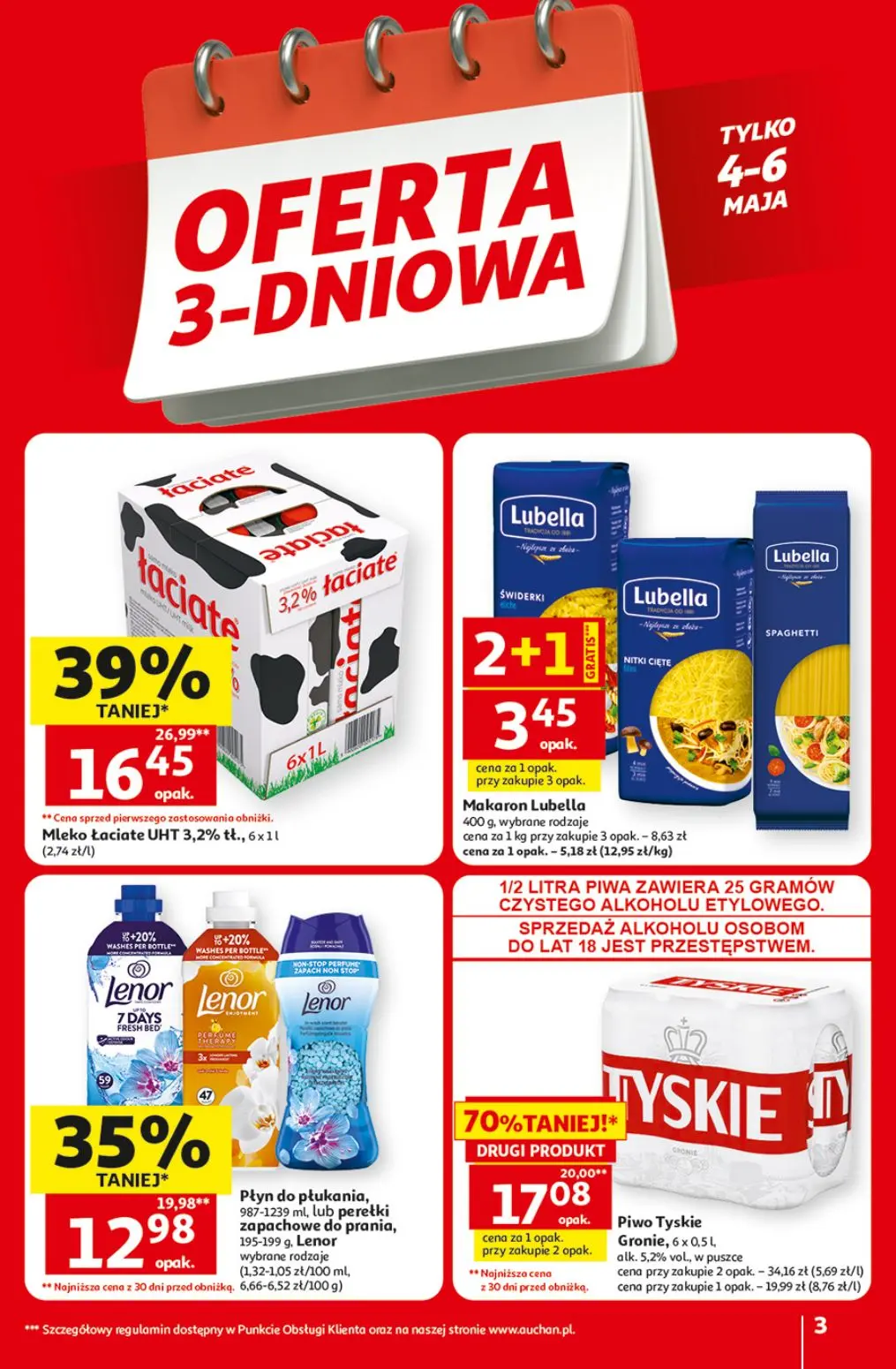 gazetka promocyjna Auchan Ceny tak niskie, że usiądziesz - Strona 3