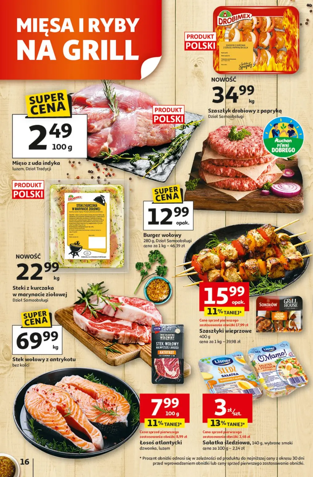 gazetka promocyjna Auchan Ceny tak niskie, że usiądziesz - Strona 16
