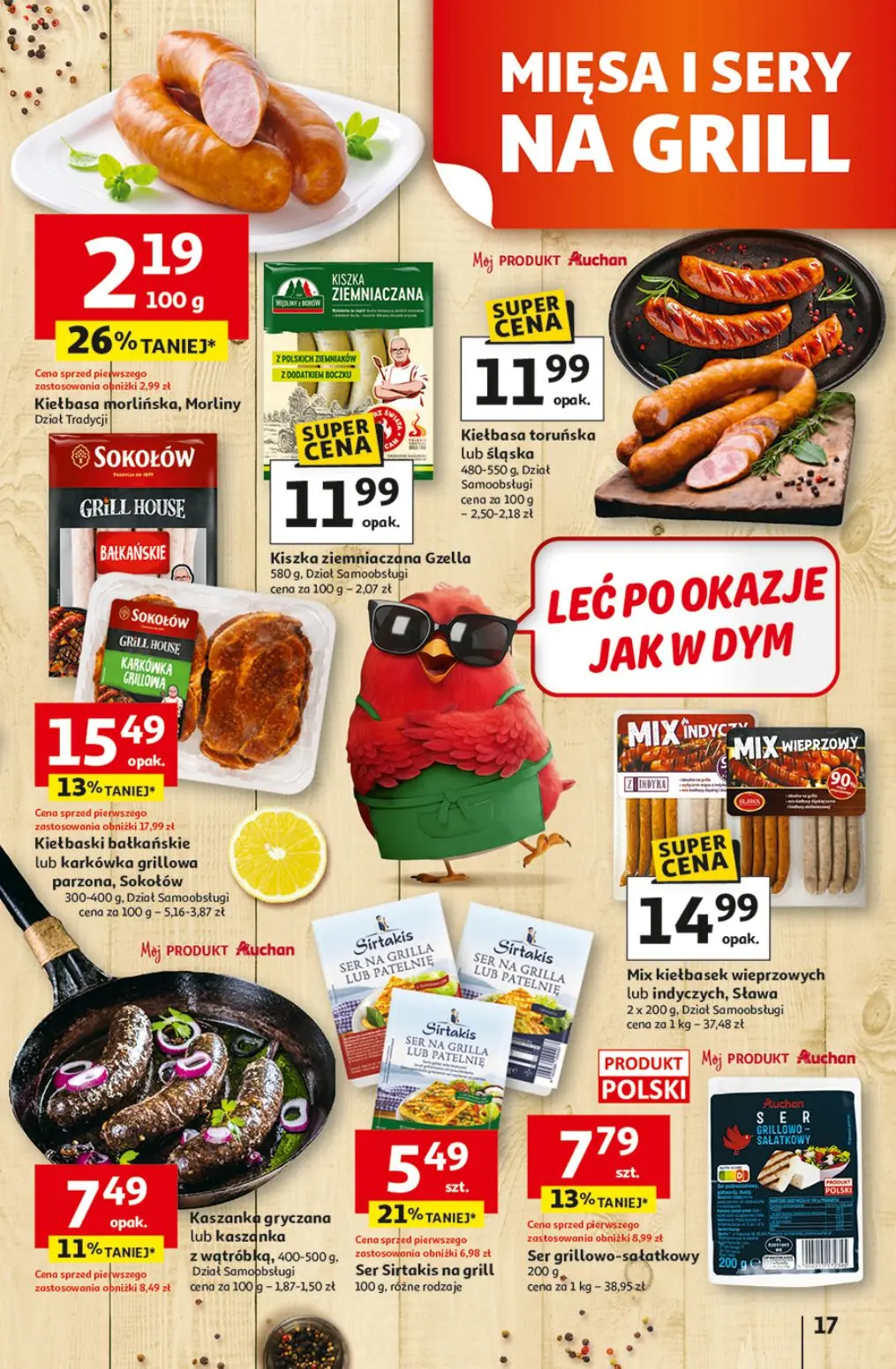 gazetka promocyjna Auchan Ceny tak niskie, że usiądziesz - Strona 17