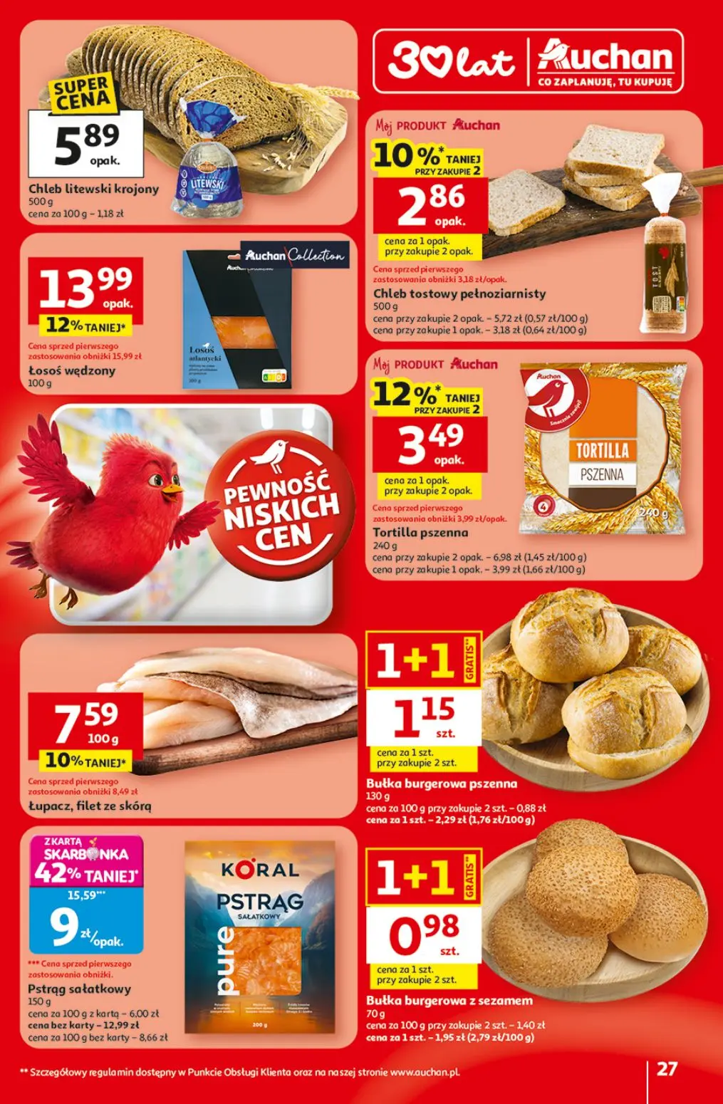 gazetka promocyjna Auchan Ceny tak niskie, że usiądziesz - Strona 27
