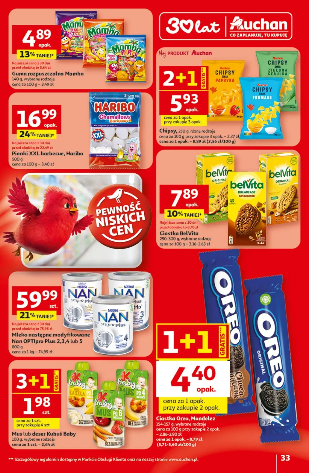 gazetka promocyjna Auchan Ceny tak niskie, że usiądziesz - Strona 33
