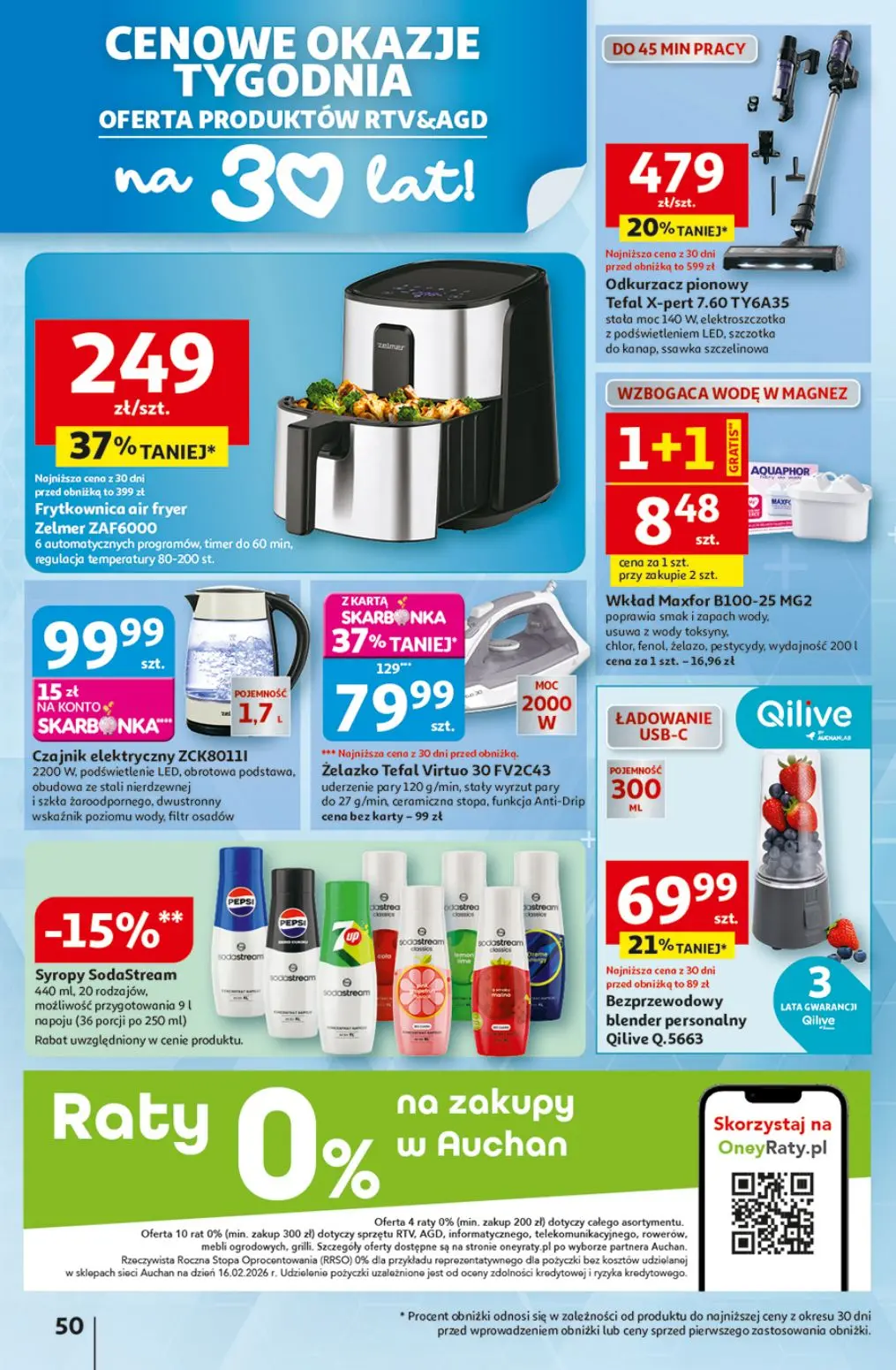 gazetka promocyjna Auchan Ceny tak niskie, że usiądziesz - Strona 50