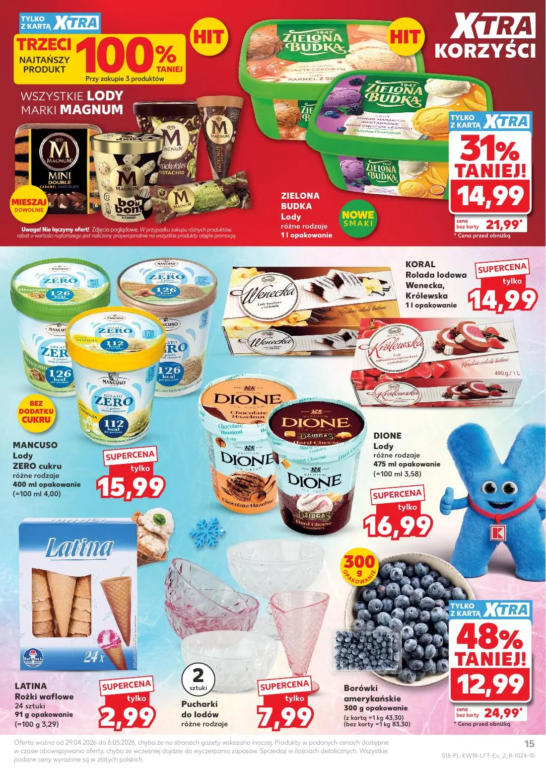 gazetka promocyjna Kaufland Xtra Majówka - Strona 15