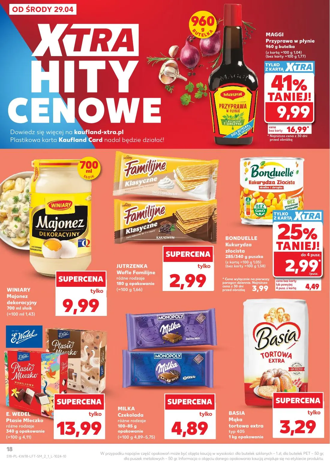 gazetka promocyjna Kaufland Xtra Majówka - Strona 18