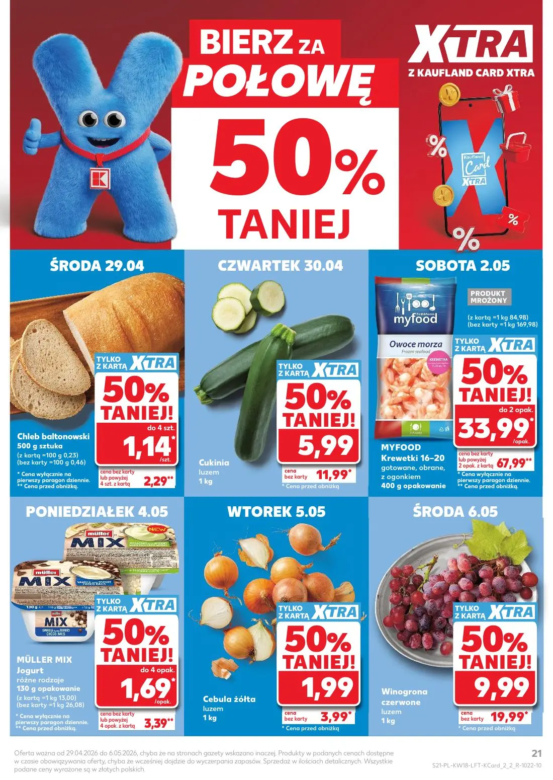 gazetka promocyjna Kaufland Xtra Majówka - Strona 21