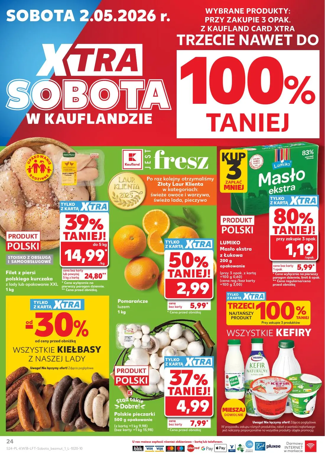 gazetka promocyjna Kaufland Xtra Majówka - Strona 24