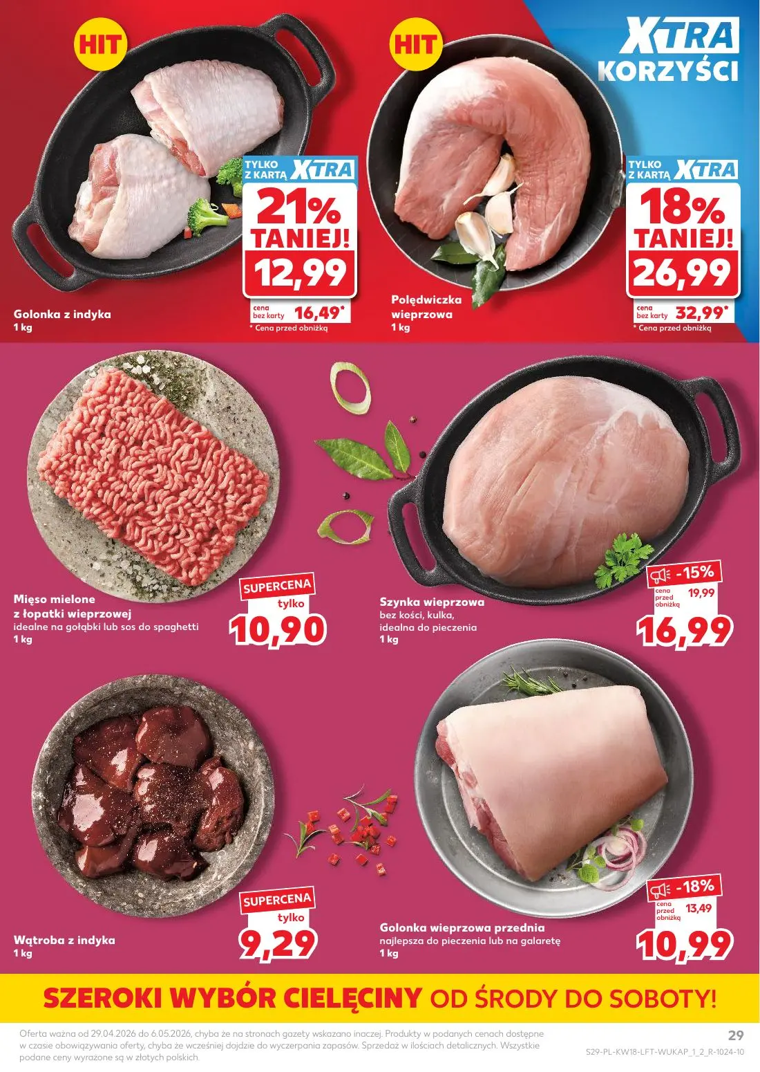 gazetka promocyjna Kaufland Xtra Majówka - Strona 29