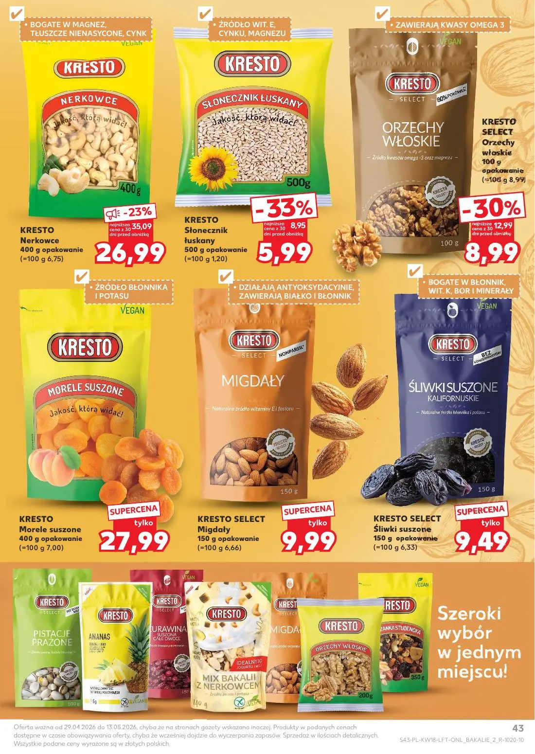 gazetka promocyjna Kaufland Xtra Majówka - Strona 43