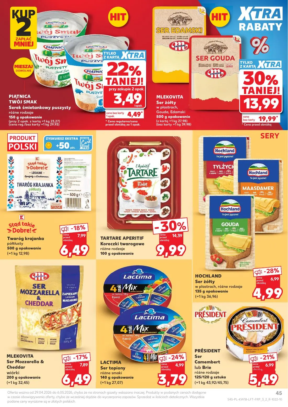 gazetka promocyjna Kaufland Xtra Majówka - Strona 45