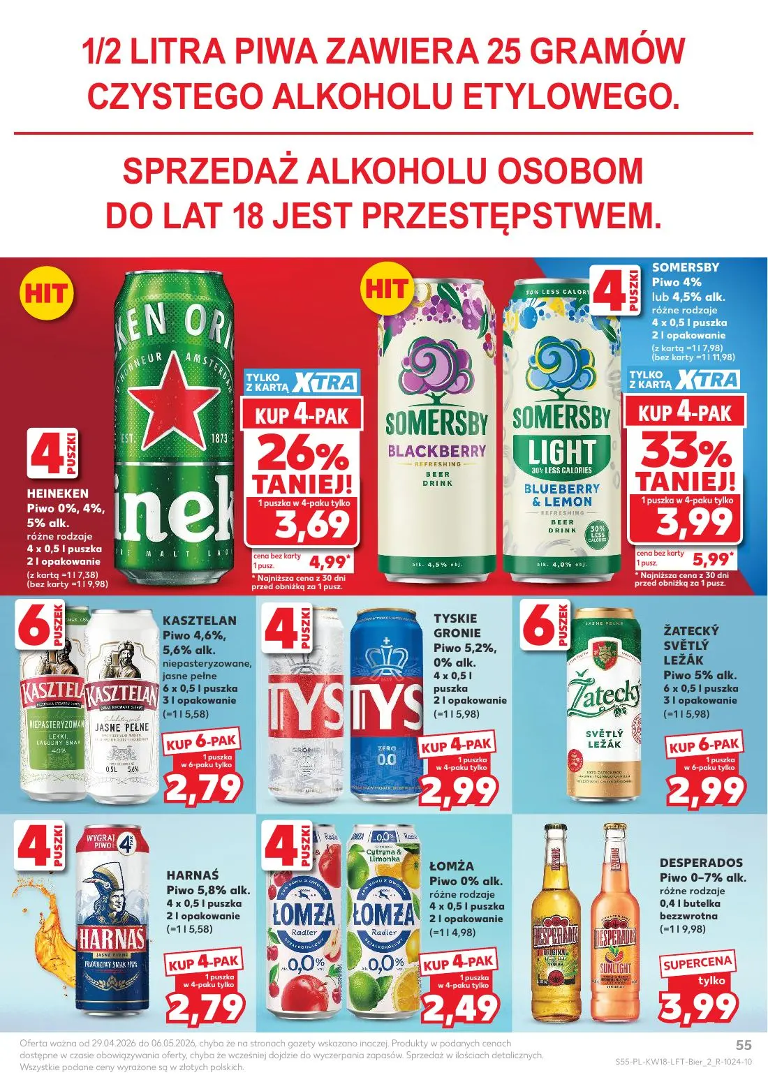 gazetka promocyjna Kaufland Xtra Majówka - Strona 55