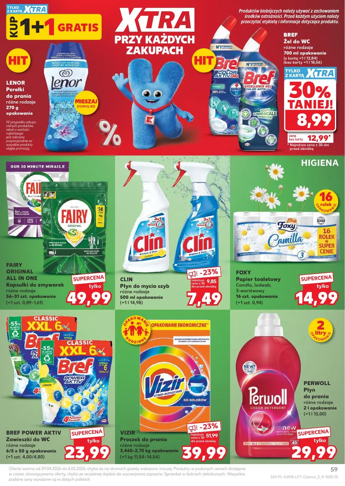 gazetka promocyjna Kaufland Xtra Majówka - Strona 59