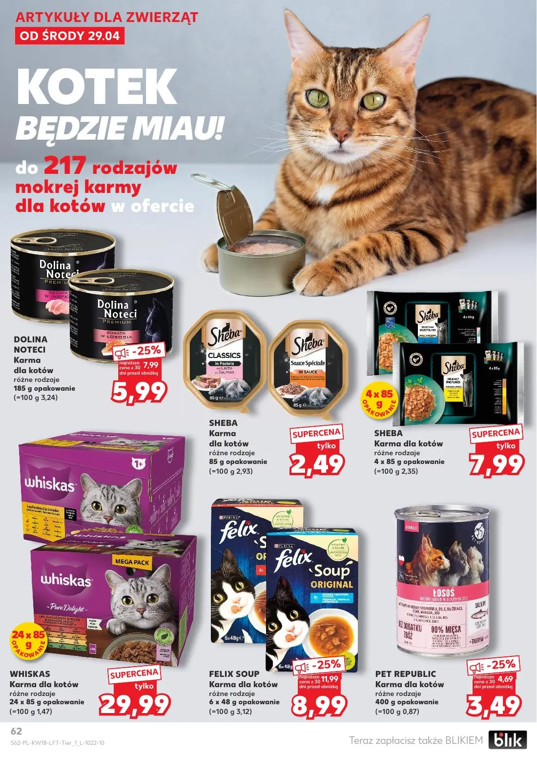 gazetka promocyjna Kaufland Xtra Majówka - Strona 62