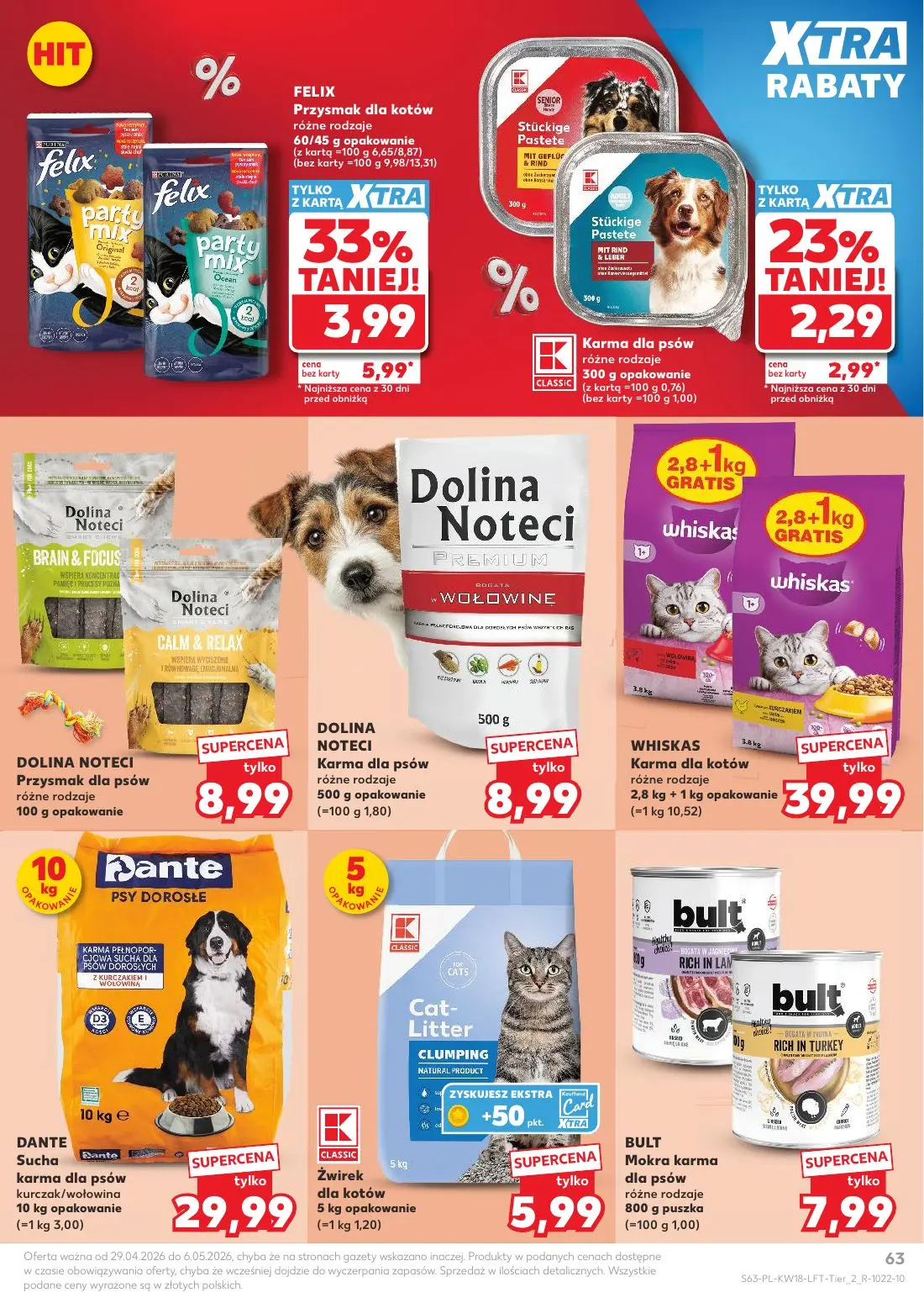 gazetka promocyjna Kaufland Xtra Majówka - Strona 63