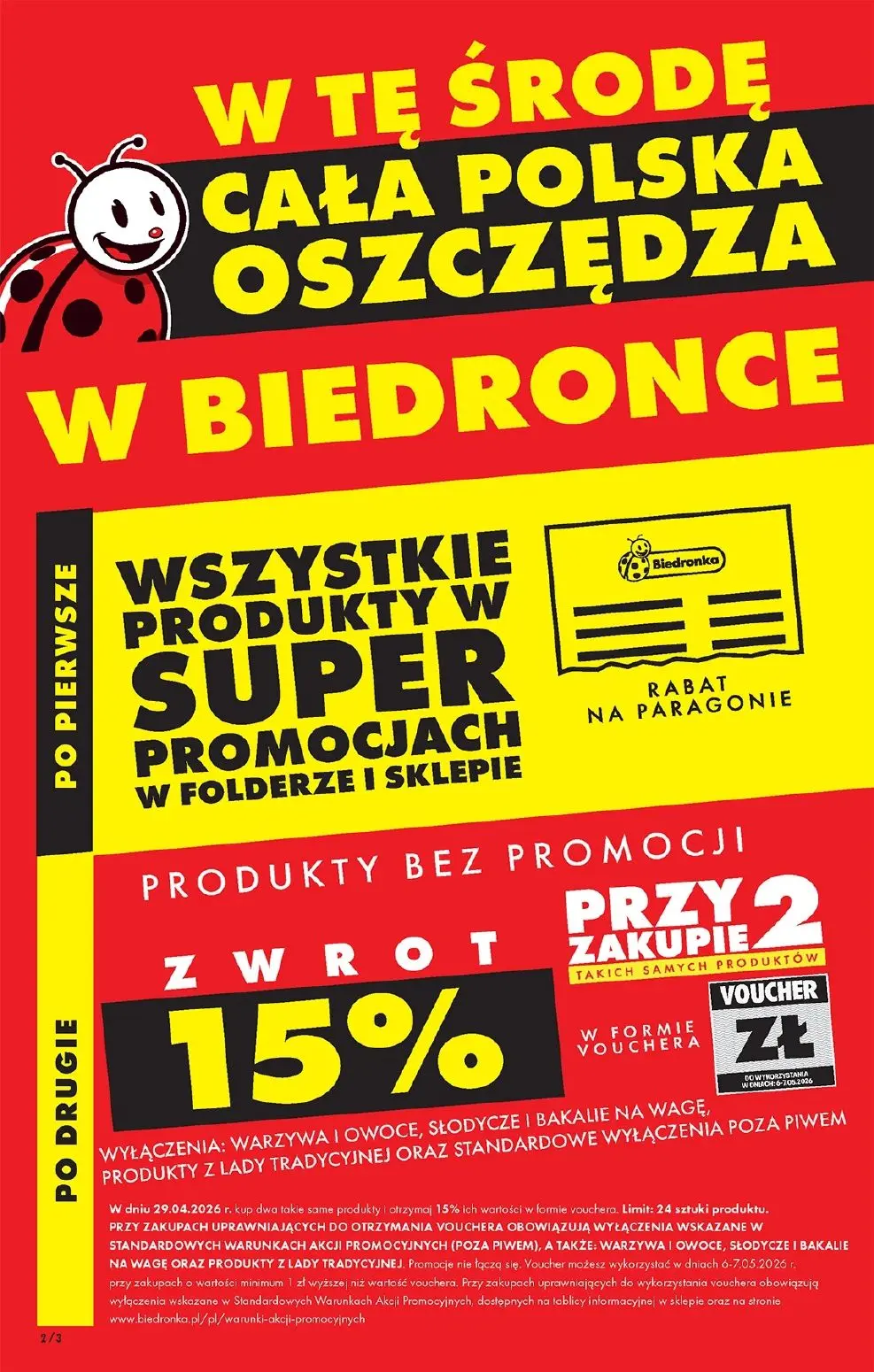 gazetka promocyjna Biedronka Od środy - Strona 2